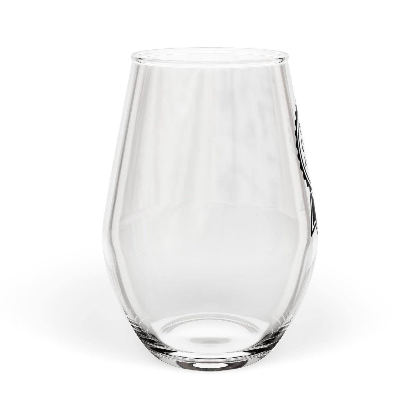 Only Cried a Little | Stemless Wine Glass