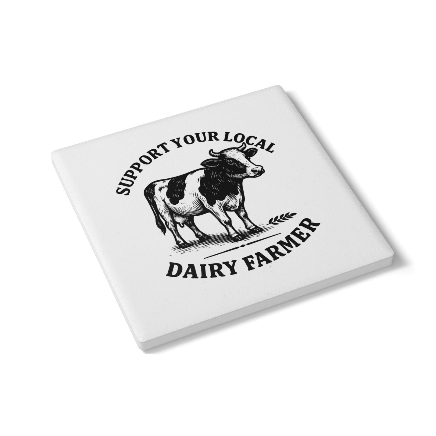 Local Dairy Farmer | Ceramic Coaster