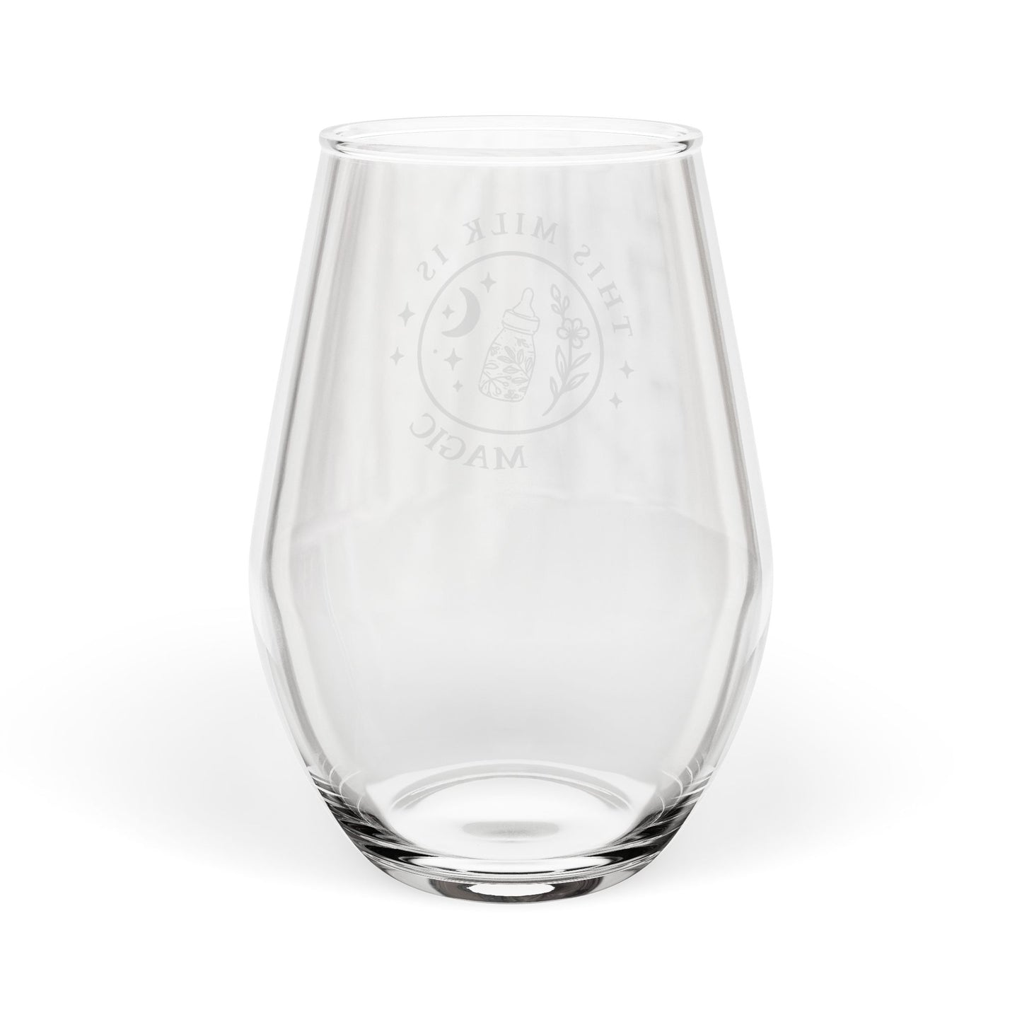 Magic Milk | Stemless Wine Glass