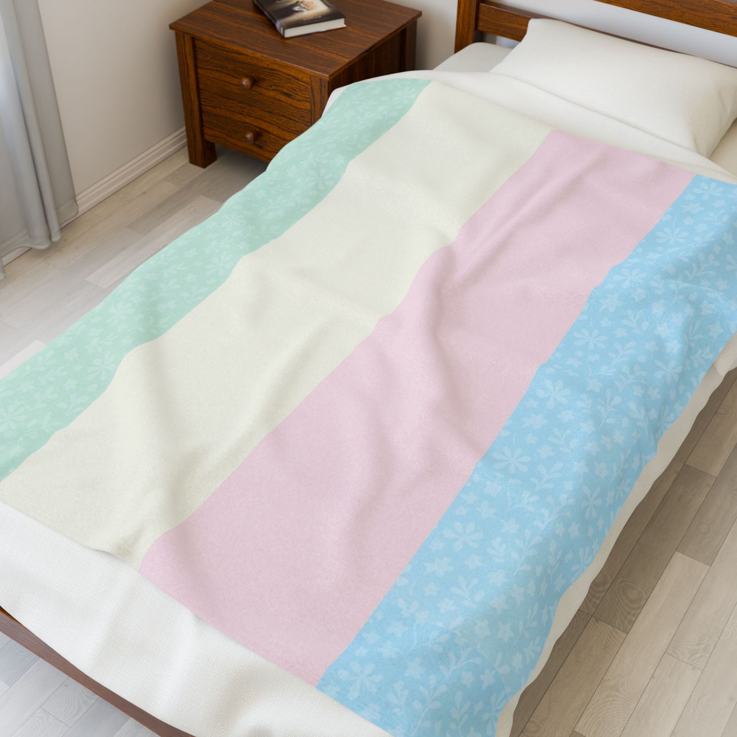 Nap Trapped | Velveteen Plush Blanket