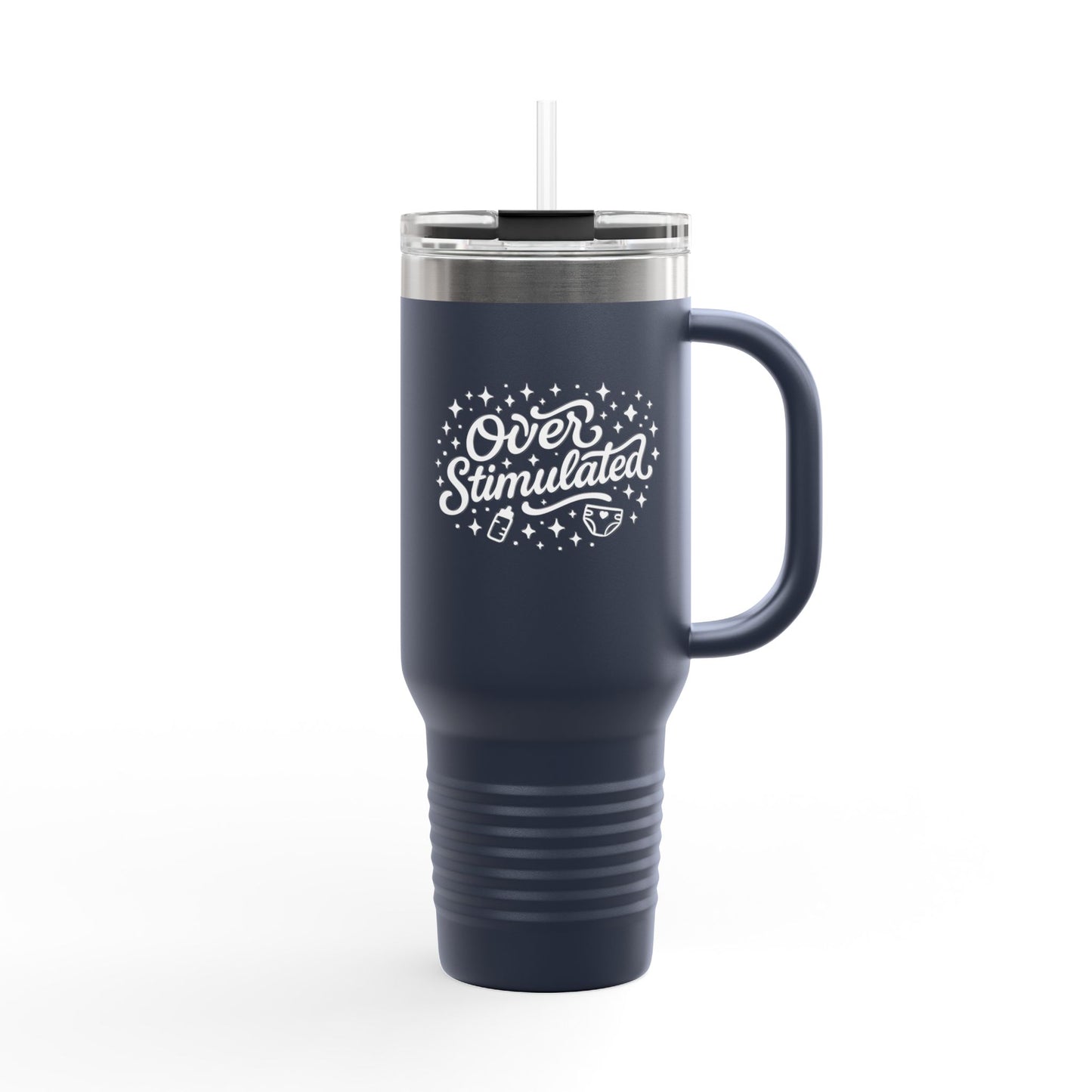 Overstimulated | Insulated Travel Mug, 40oz