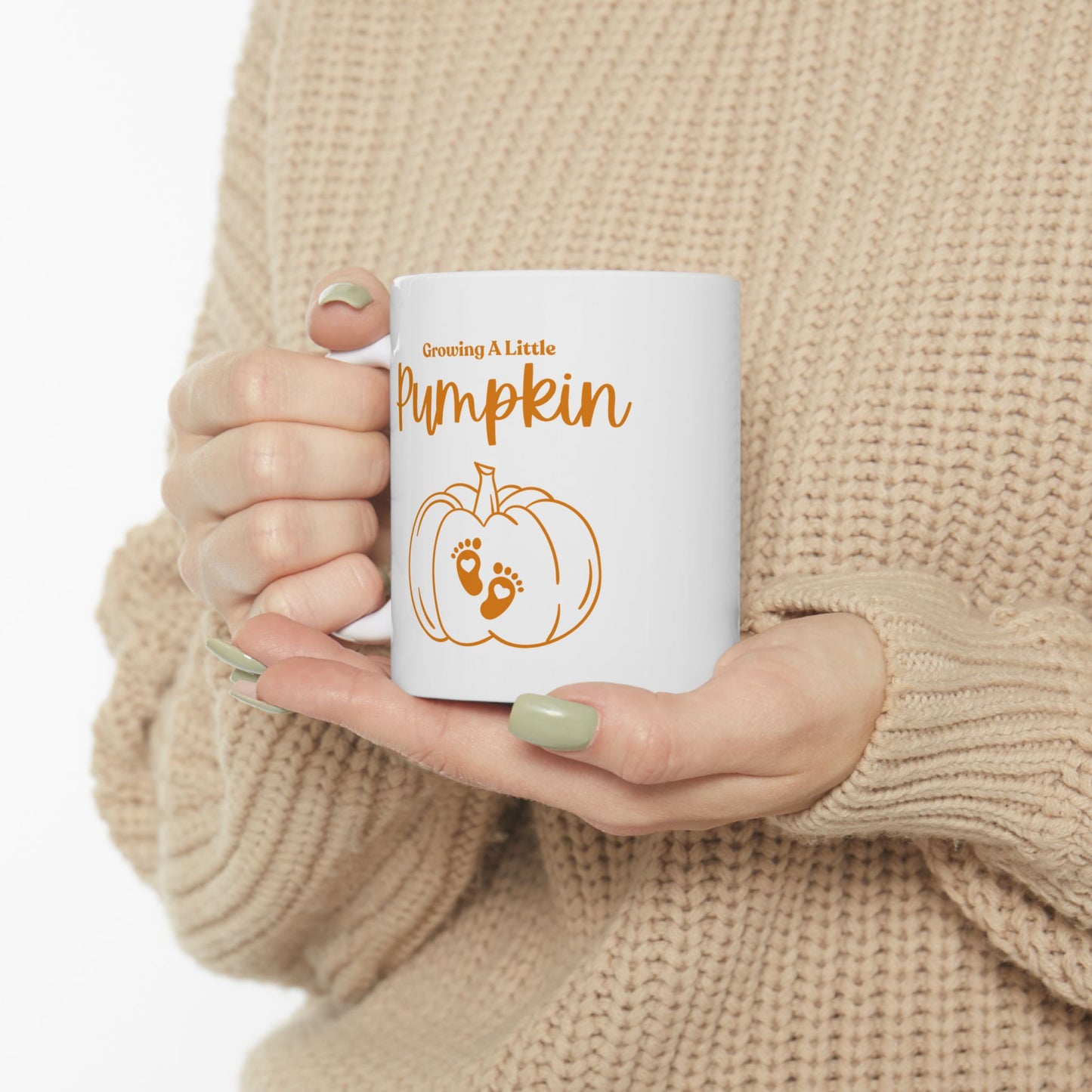 Growing Little Pumpkin | Ceramic Mug (11oz, 15oz)