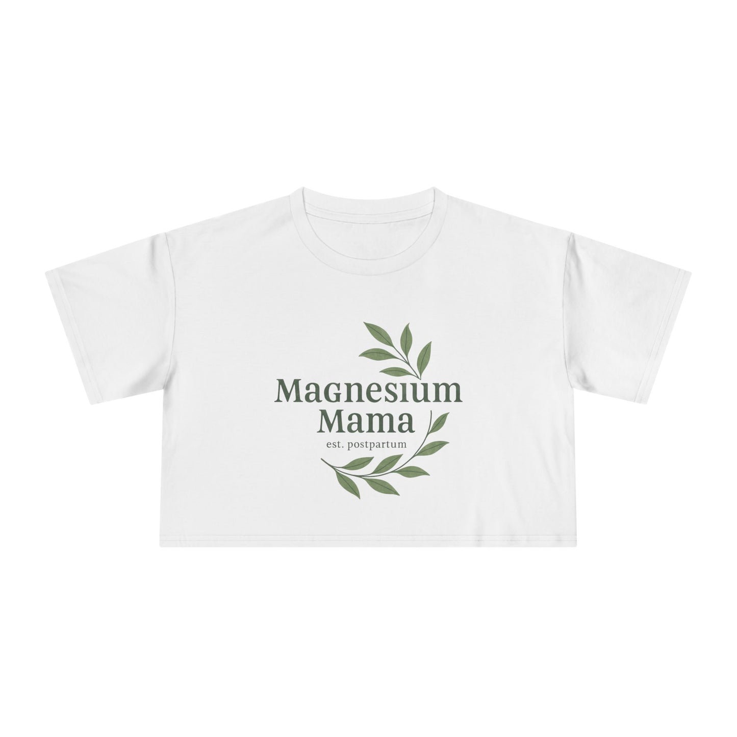 Magnesium Mama | Women's Crop Tee