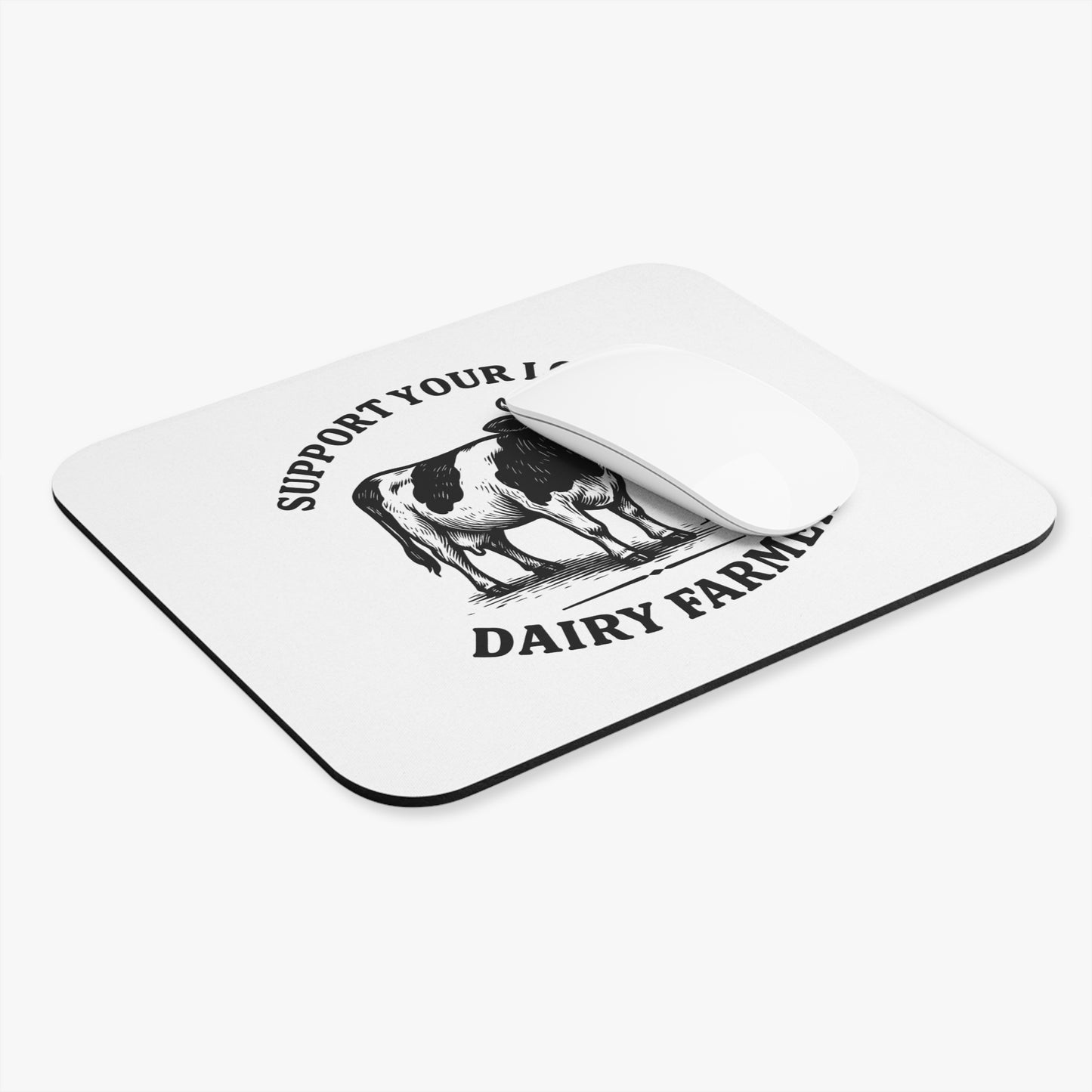 Local Dairy Farmer | Mouse Pad (Rectangle)