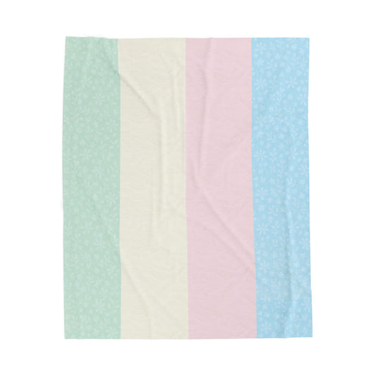 Nap Trapped | Velveteen Plush Blanket