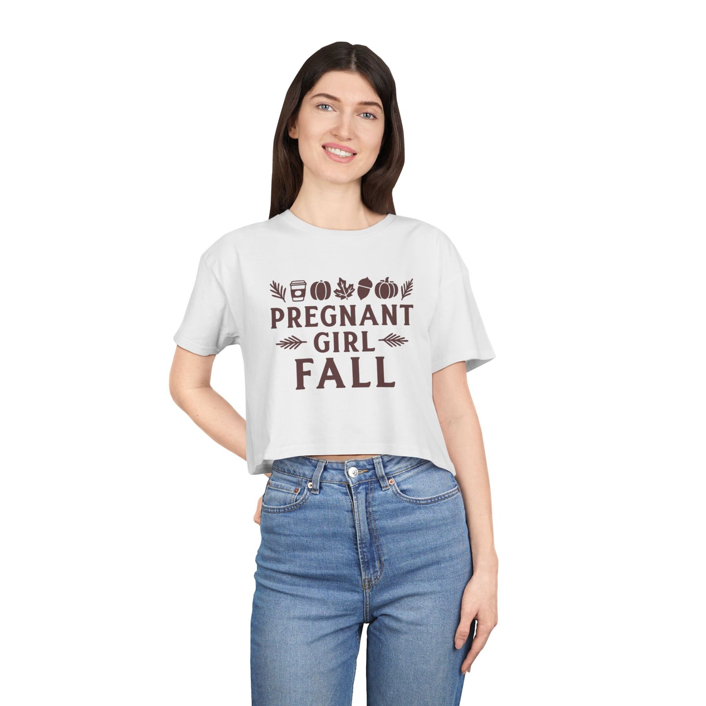 Fall Girl | Women's Crop Tee