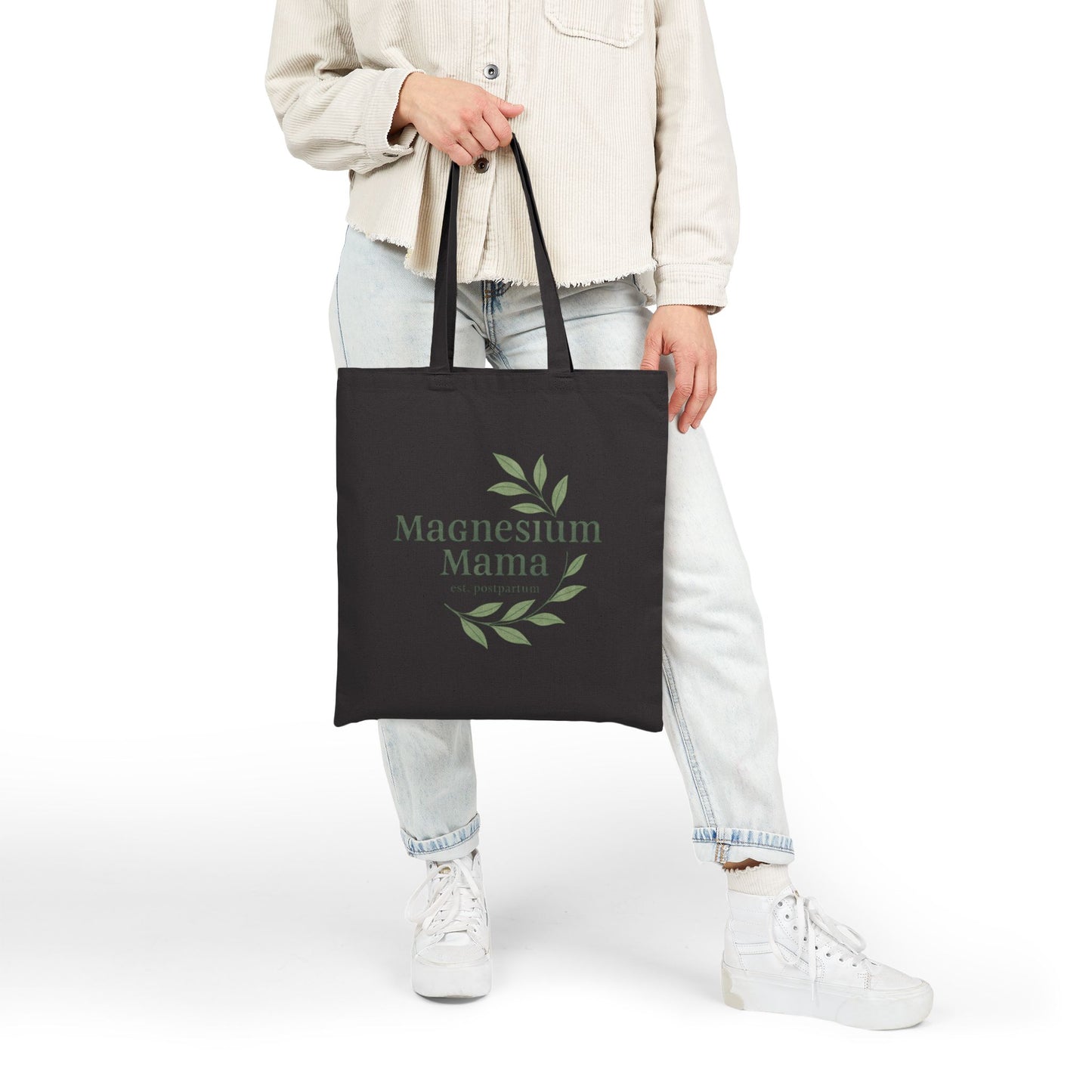 Magnesium Mama | Cotton Canvas Tote Bag