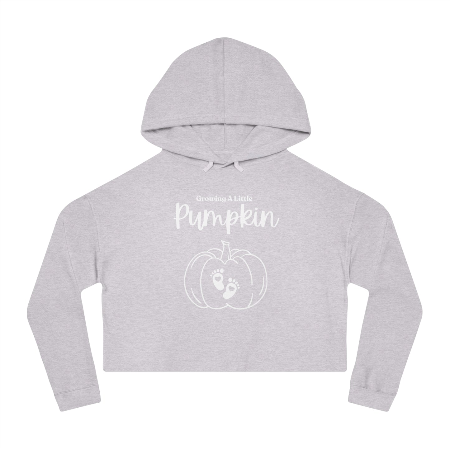 Growing Little Pumpkin | Women’s Cropped Hooded Sweatshirt