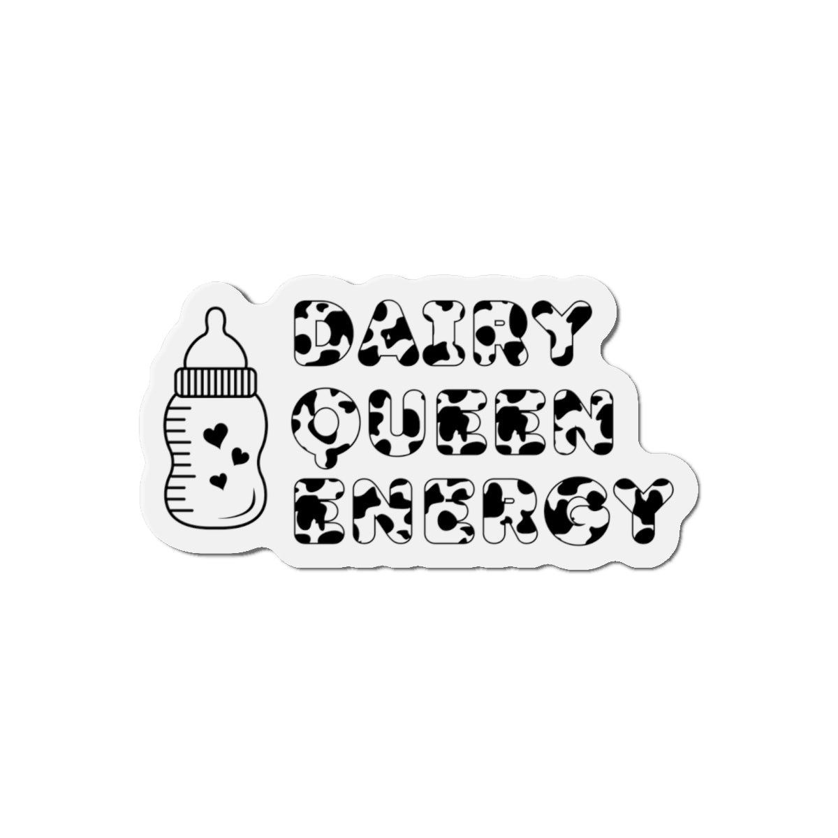 Dairy Queen Energy | Die-Cut Magnets