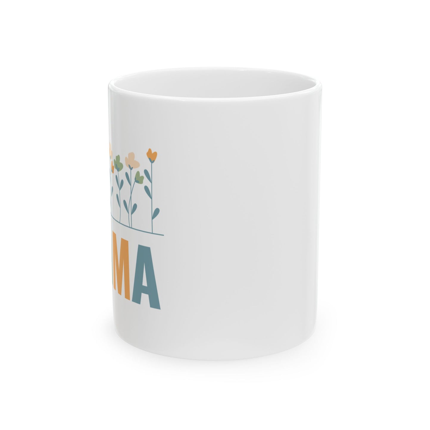 MAMA Floral | Ceramic Mug (11oz, 15oz)