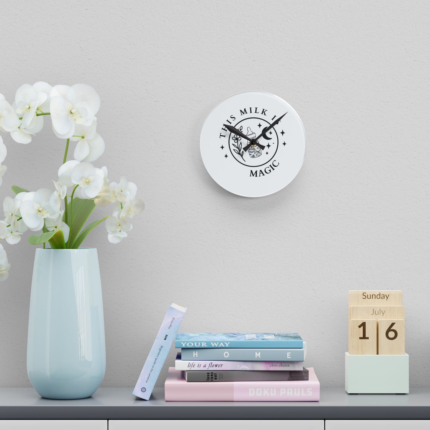 Magic Milk | Acrylic Wall Clock
