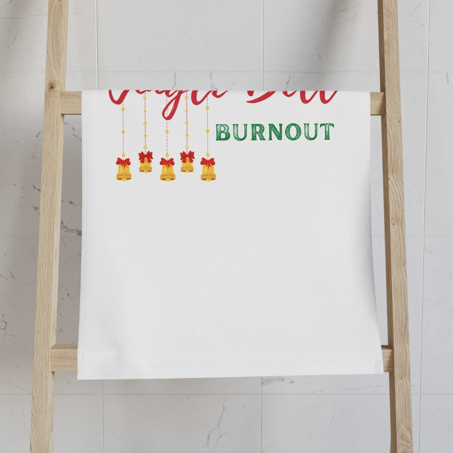 Jingle Bell Burnout | Hand Towel