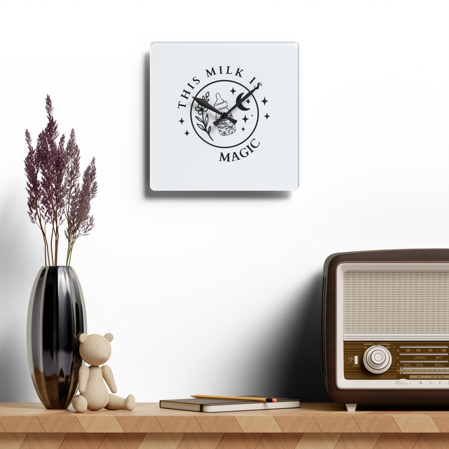 Magic Milk | Acrylic Wall Clock