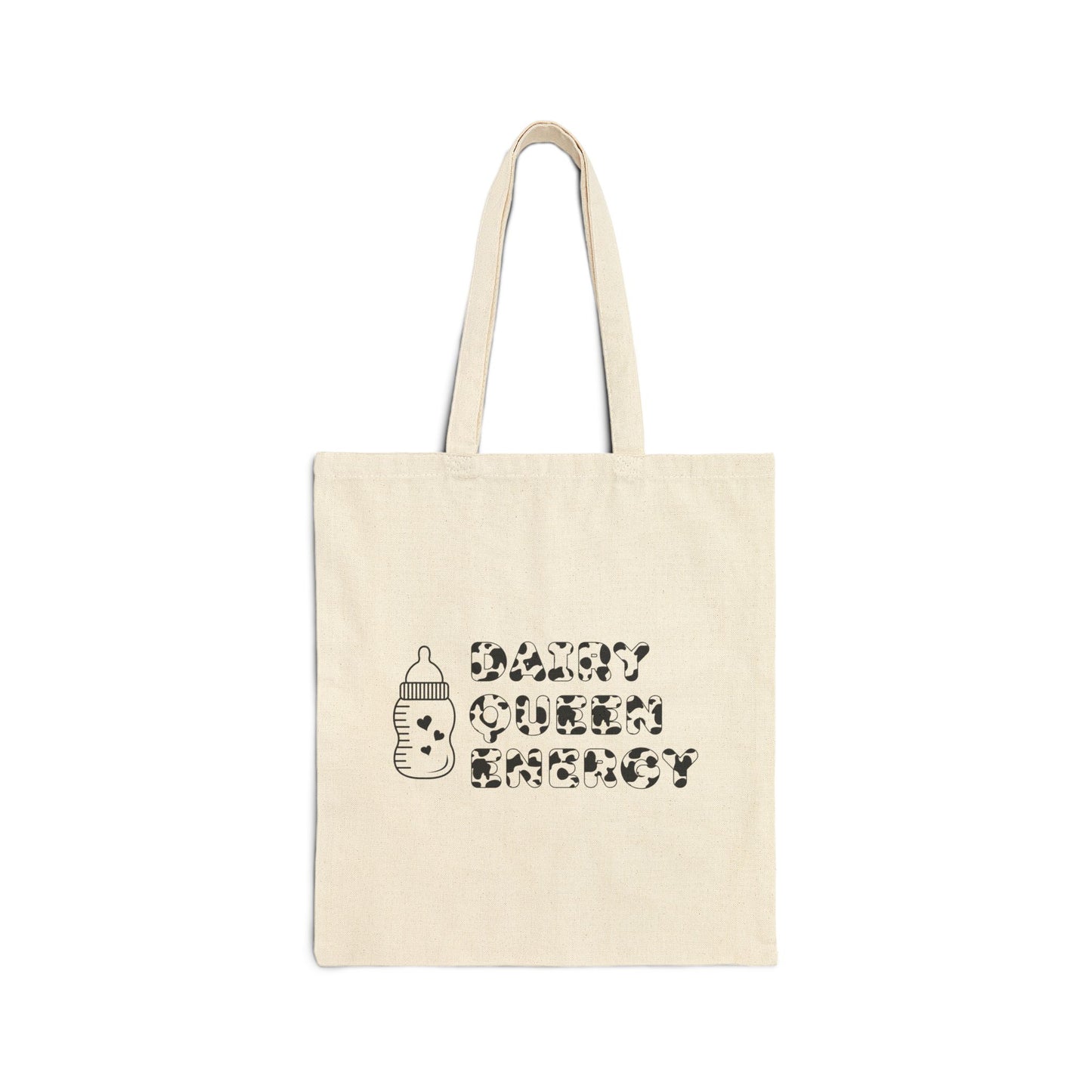 Dairy Queen Energy | Cotton Canvas Tote Bag
