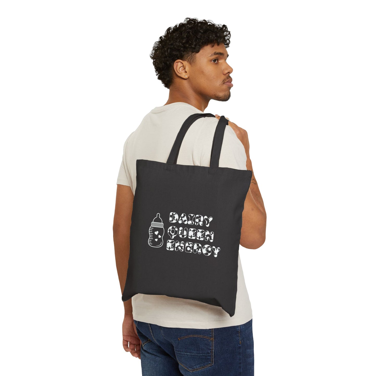 Dairy Queen Energy | Cotton Canvas Tote Bag