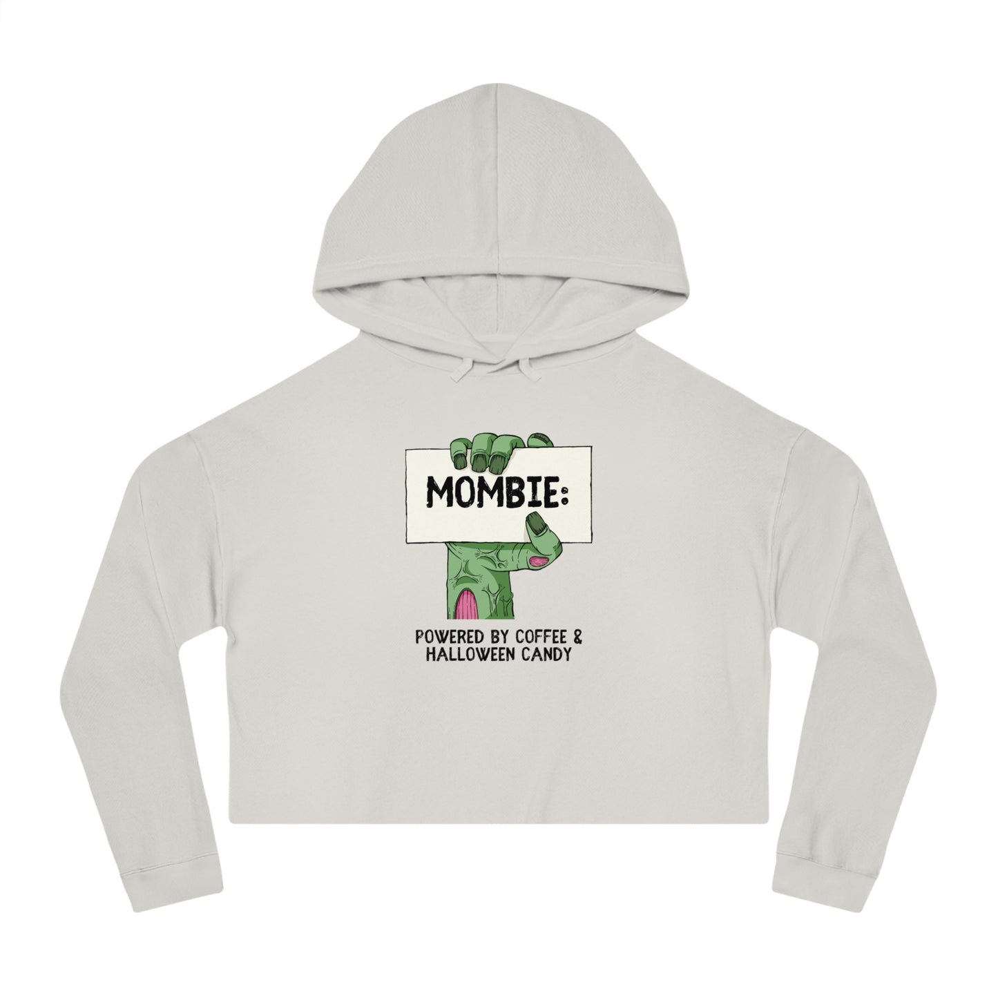 Mombie | Women’s Cropped Hooded Sweatshirt