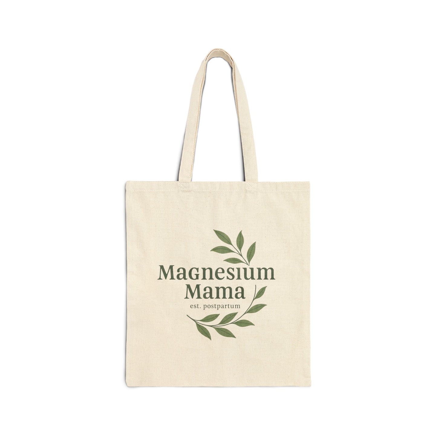 Magnesium Mama | Cotton Canvas Tote Bag