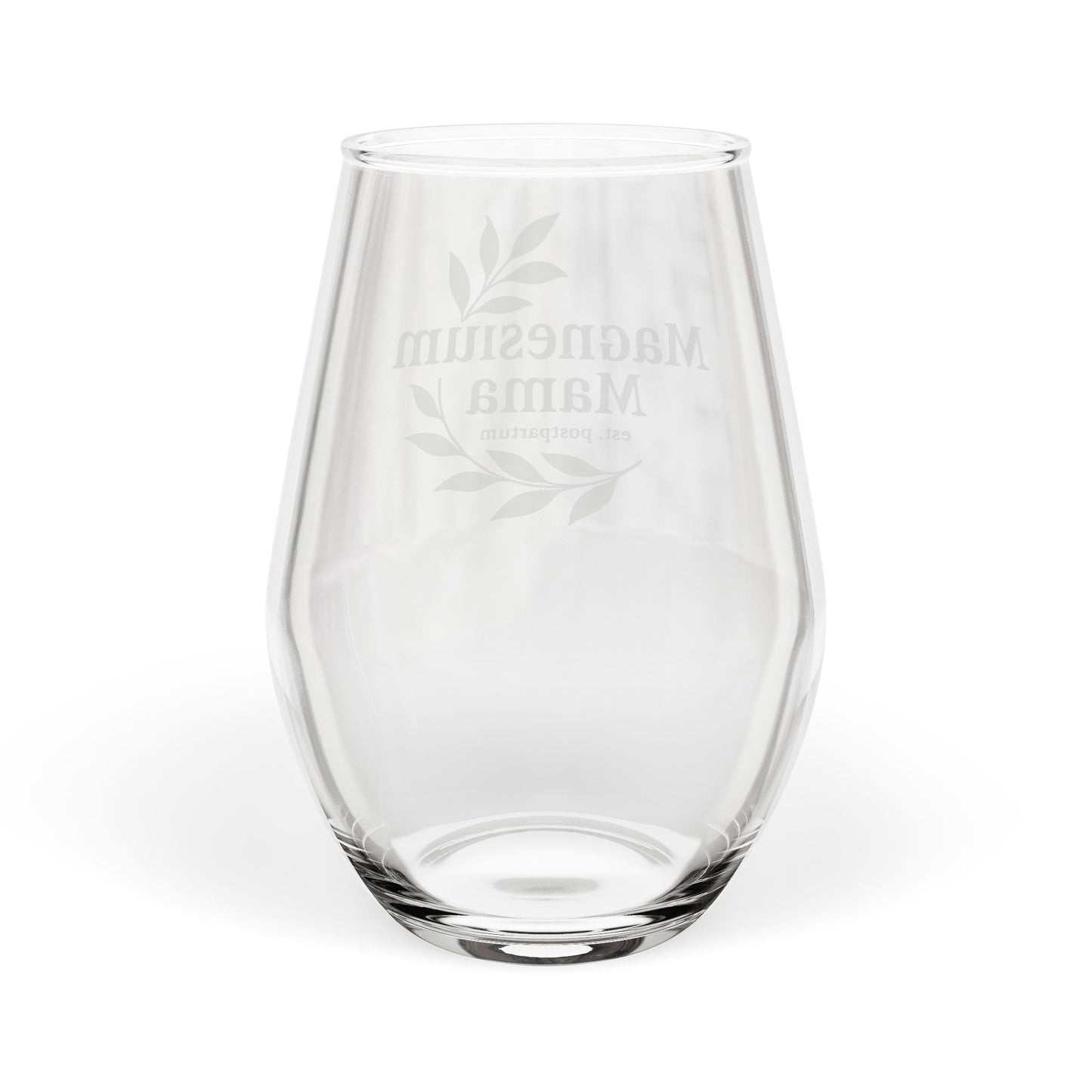 Magnesium Mama | Stemless Wine Glass