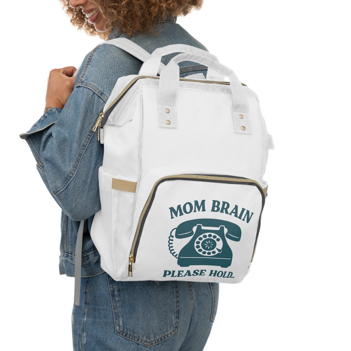 Mom Brain, Please Hold | Multifunctional Diaper Backpack