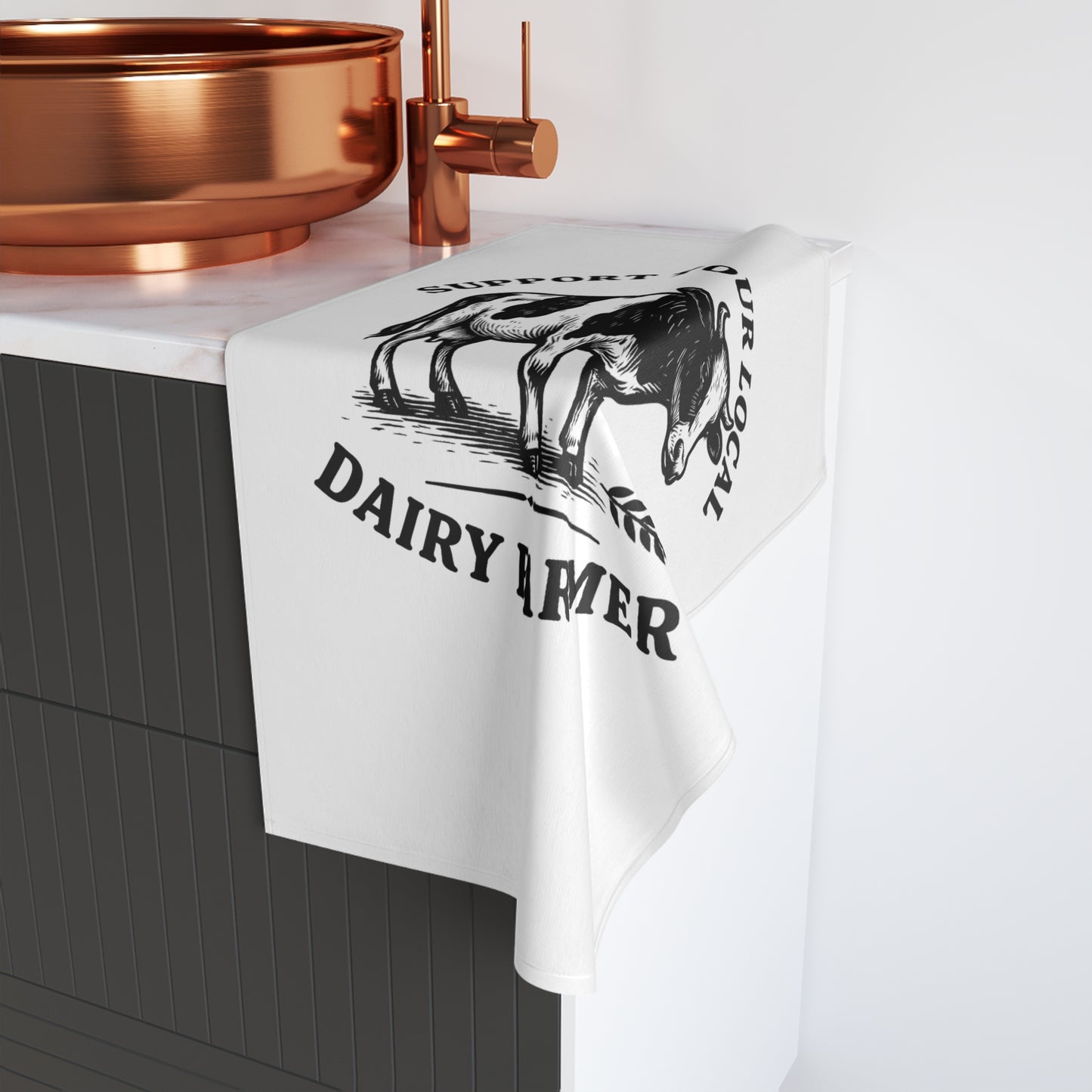 Local Dairy Farmer | Hand Towel