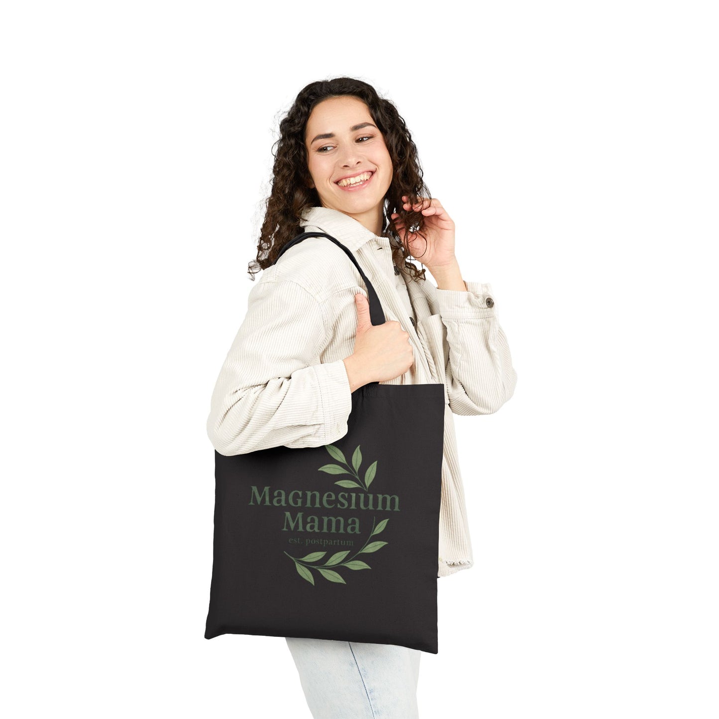 Magnesium Mama | Cotton Canvas Tote Bag
