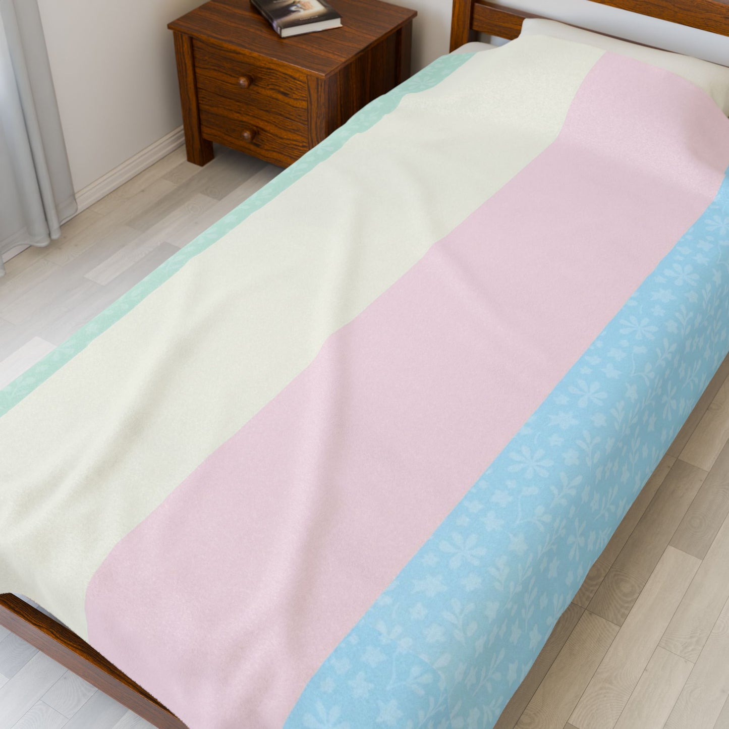 Nap Trapped | Velveteen Plush Blanket