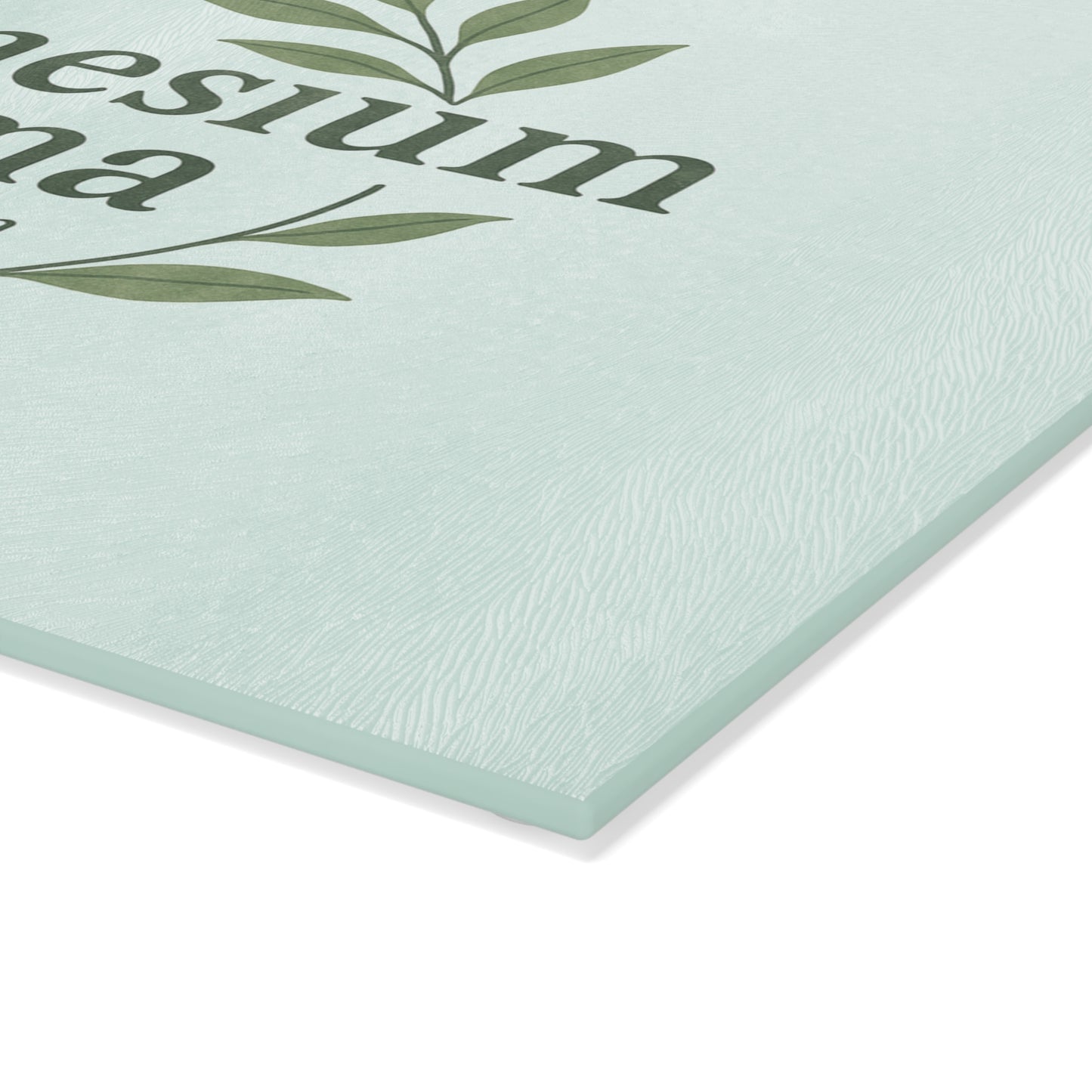 Magnesium Mama | Glass Cutting Board