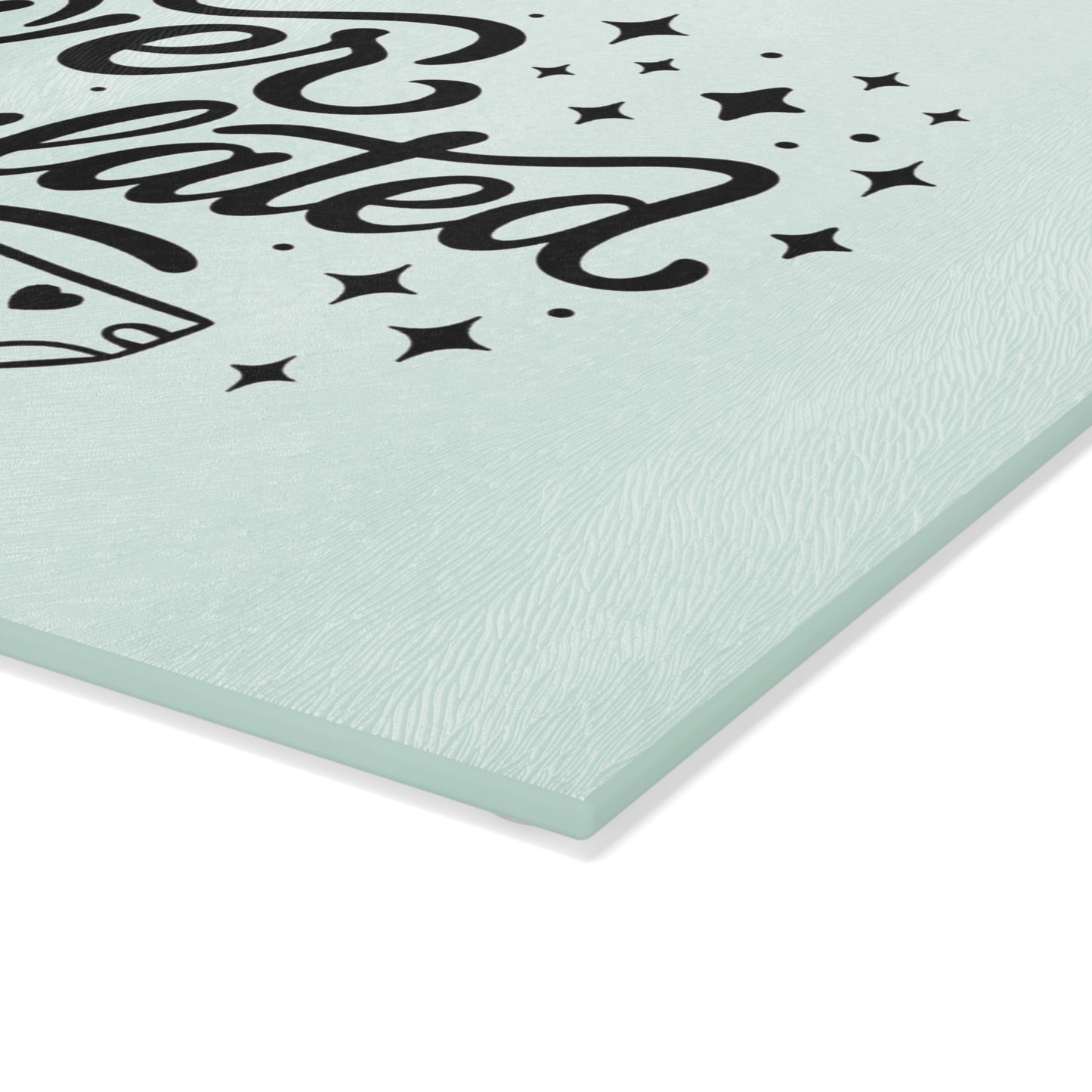 Overstimulated | Glass Cutting Board