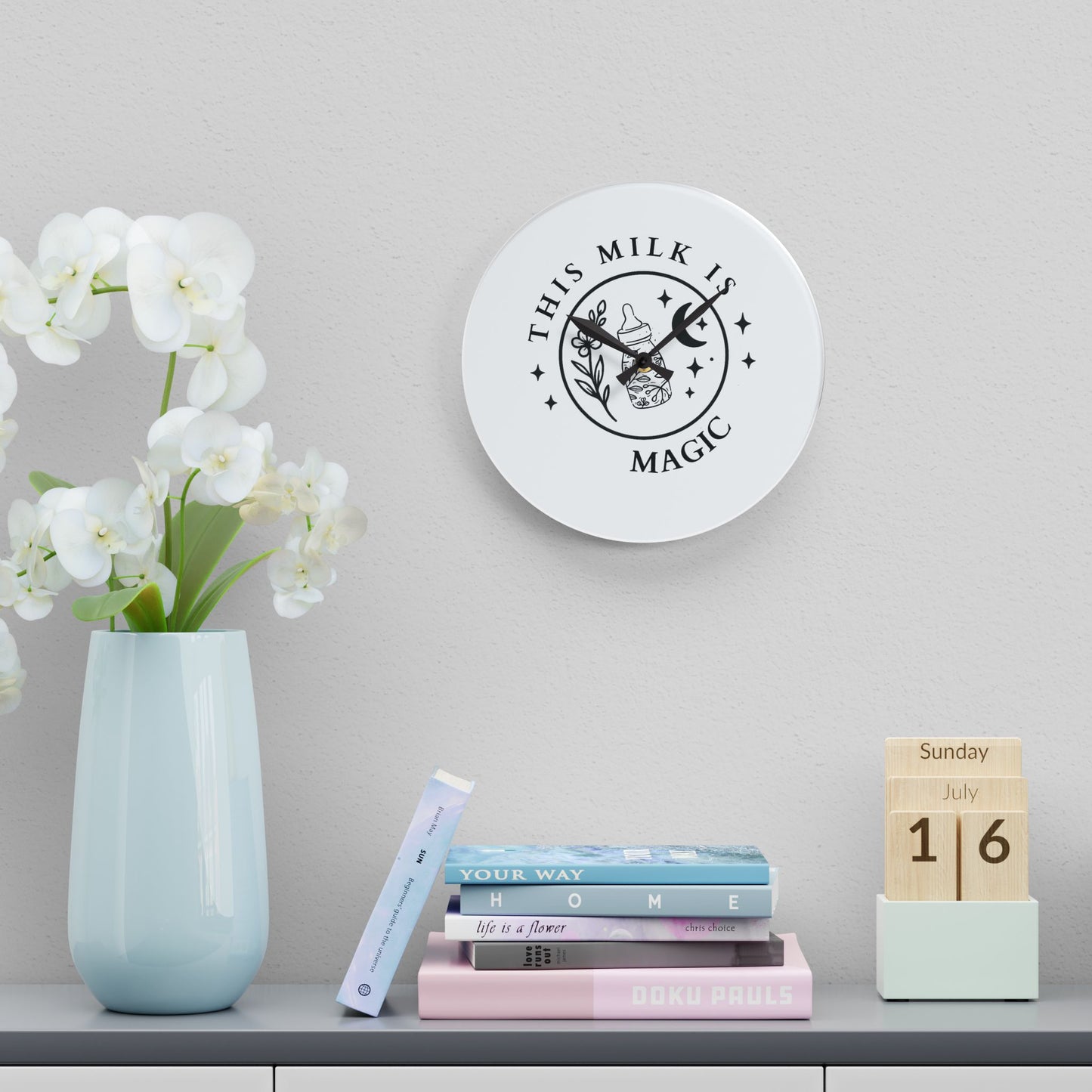 Magic Milk | Acrylic Wall Clock