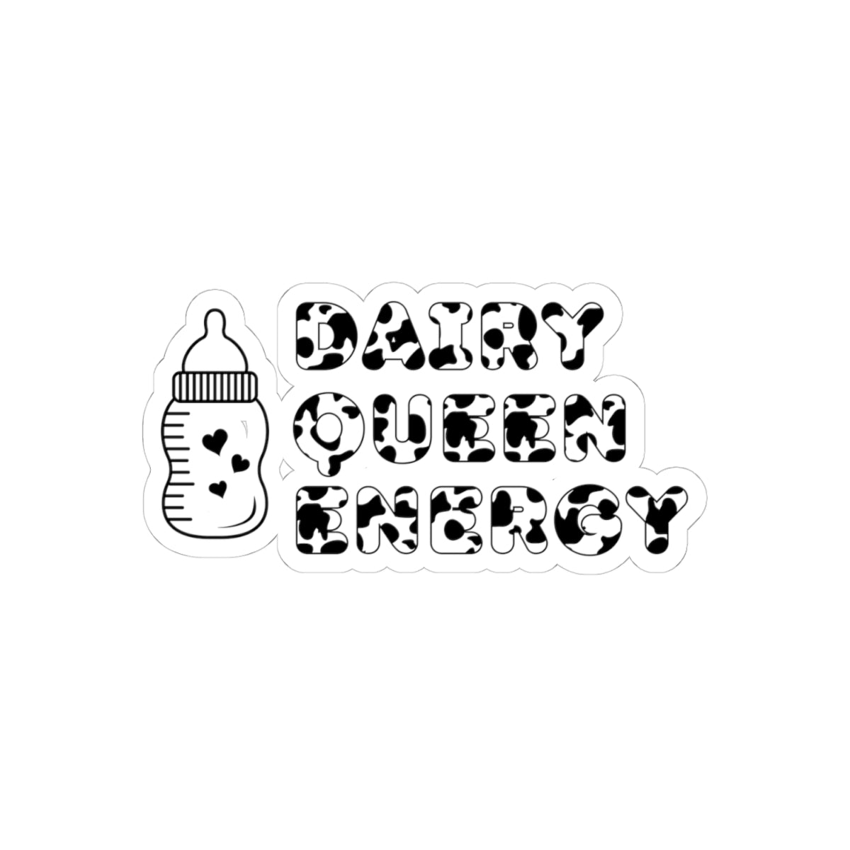 Dairy Queen Energy | Kiss-Cut Stickers