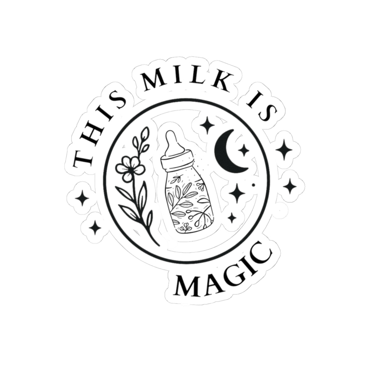 Magic Milk | Kiss-Cut Stickers