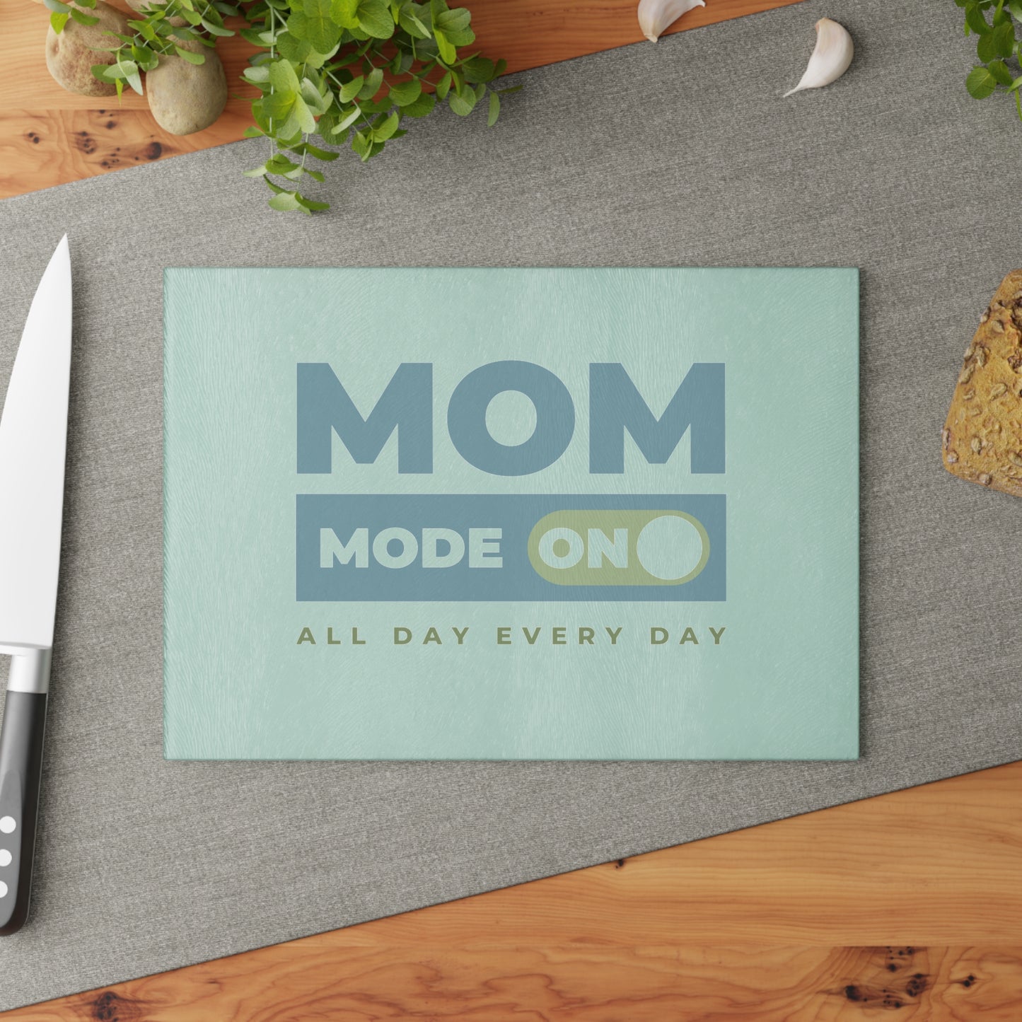 Mom Mode = On | Glass Cutting Board