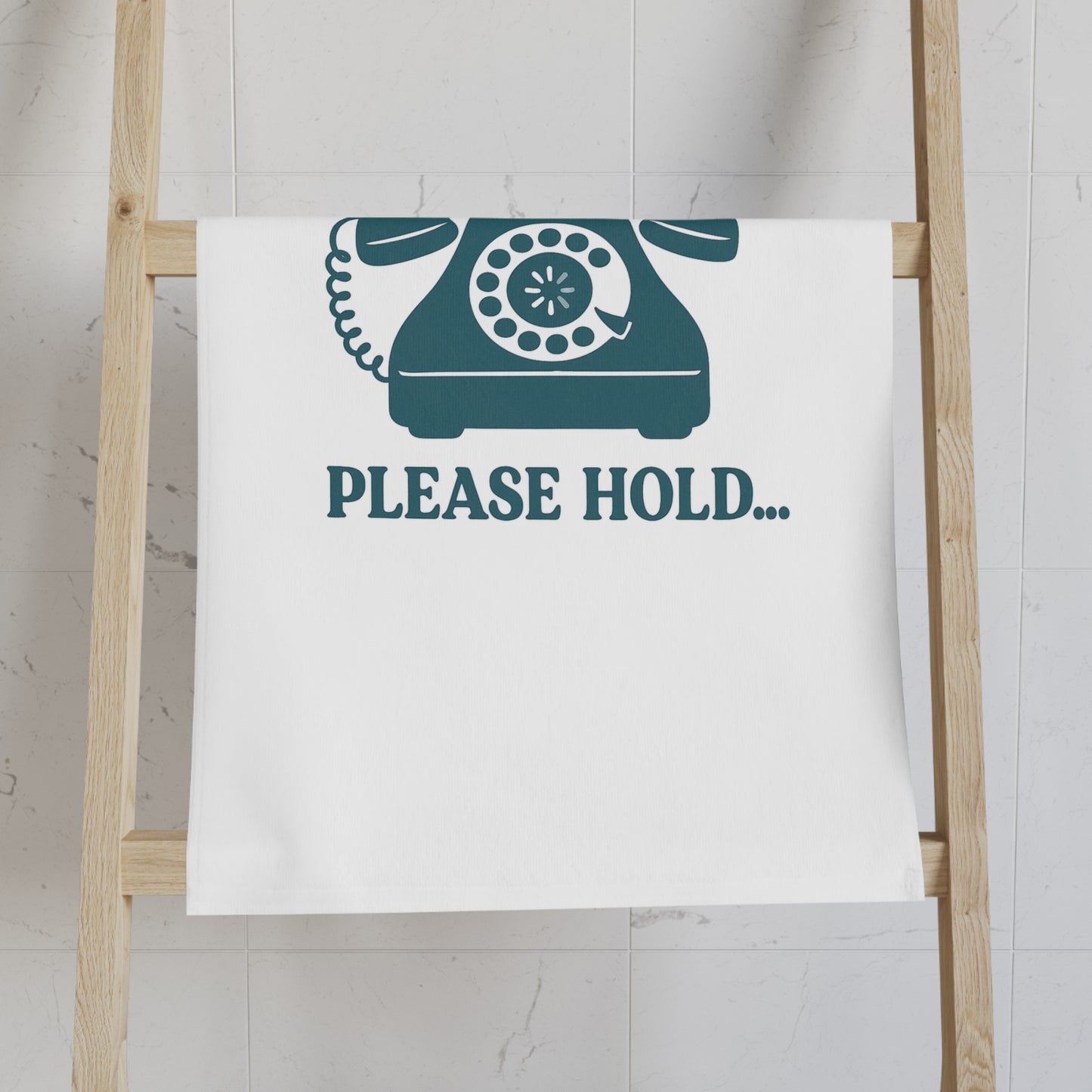 Mom Brain, Please Hold | Hand Towel