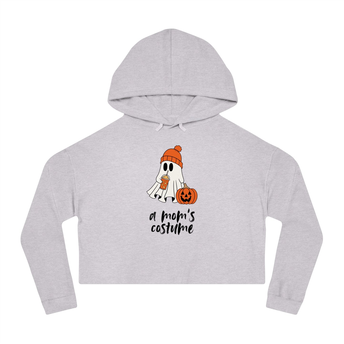 A Mom's Costume | Women’s Cropped Hooded Sweatshirt
