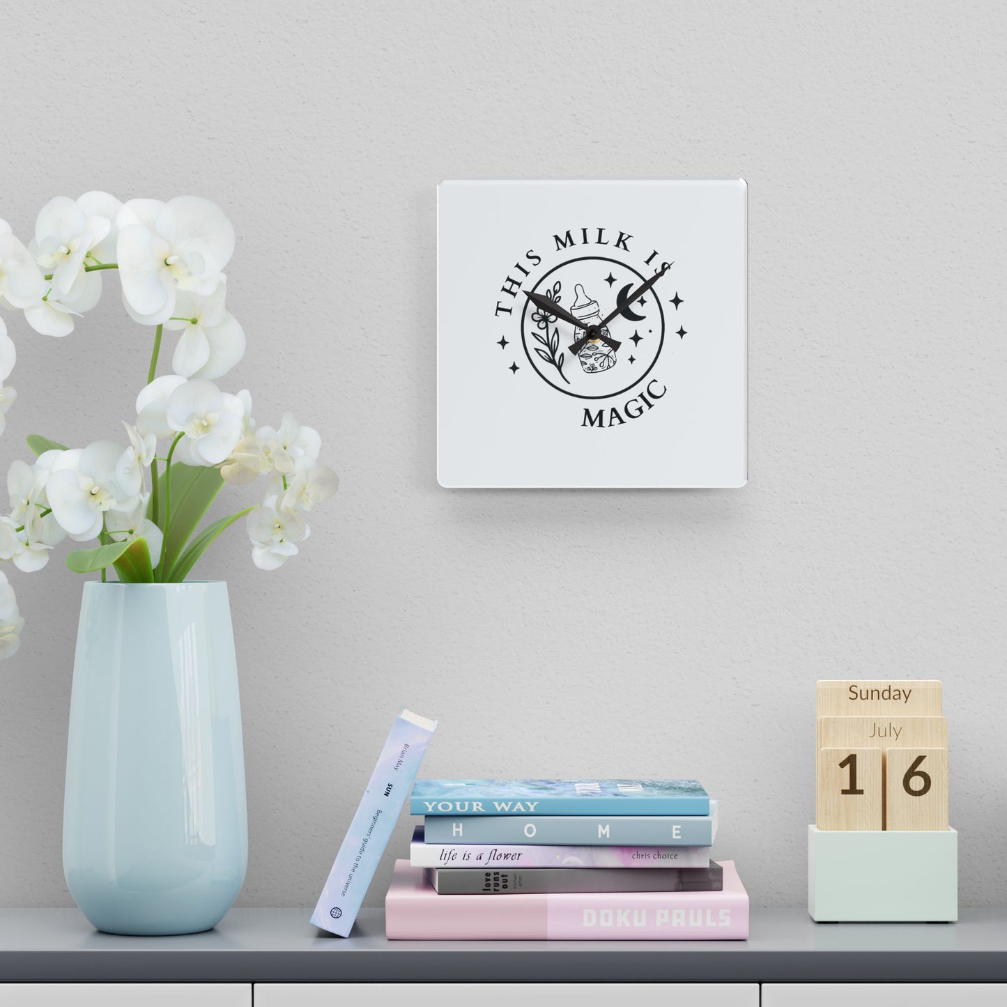 Magic Milk | Acrylic Wall Clock