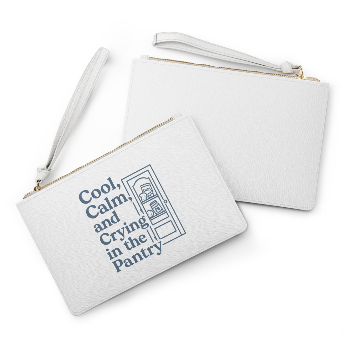Cool, Calm and Crying in the Pantry | Clutch Bag