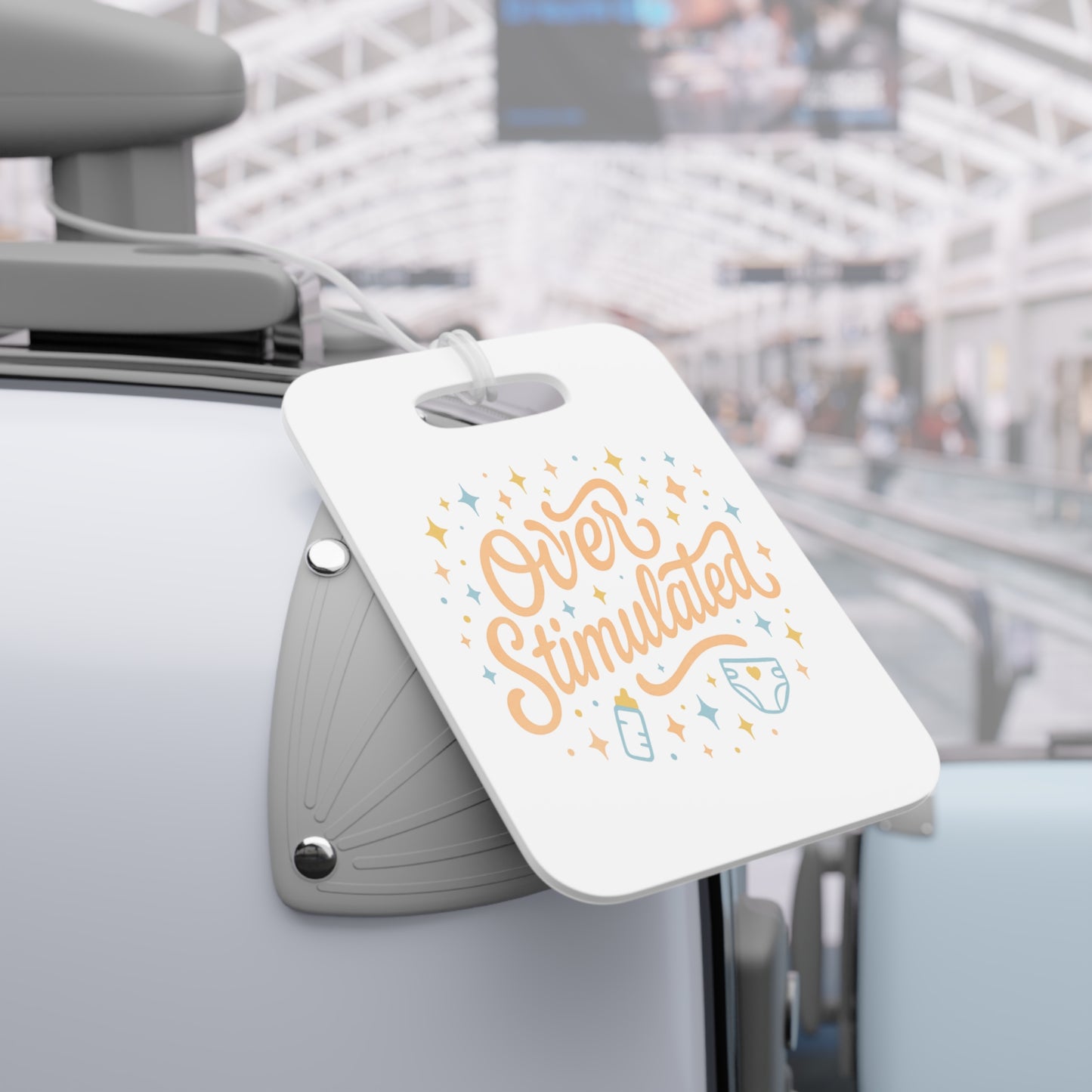 Overstimulated | Luggage Tags
