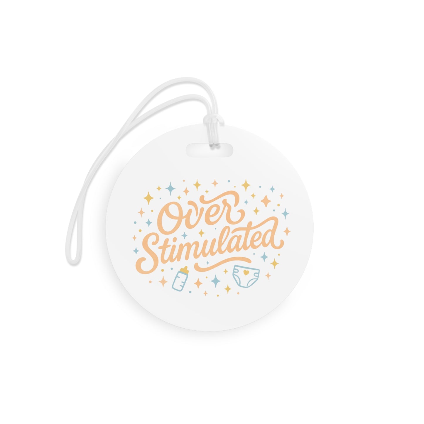 Overstimulated | Luggage Tags