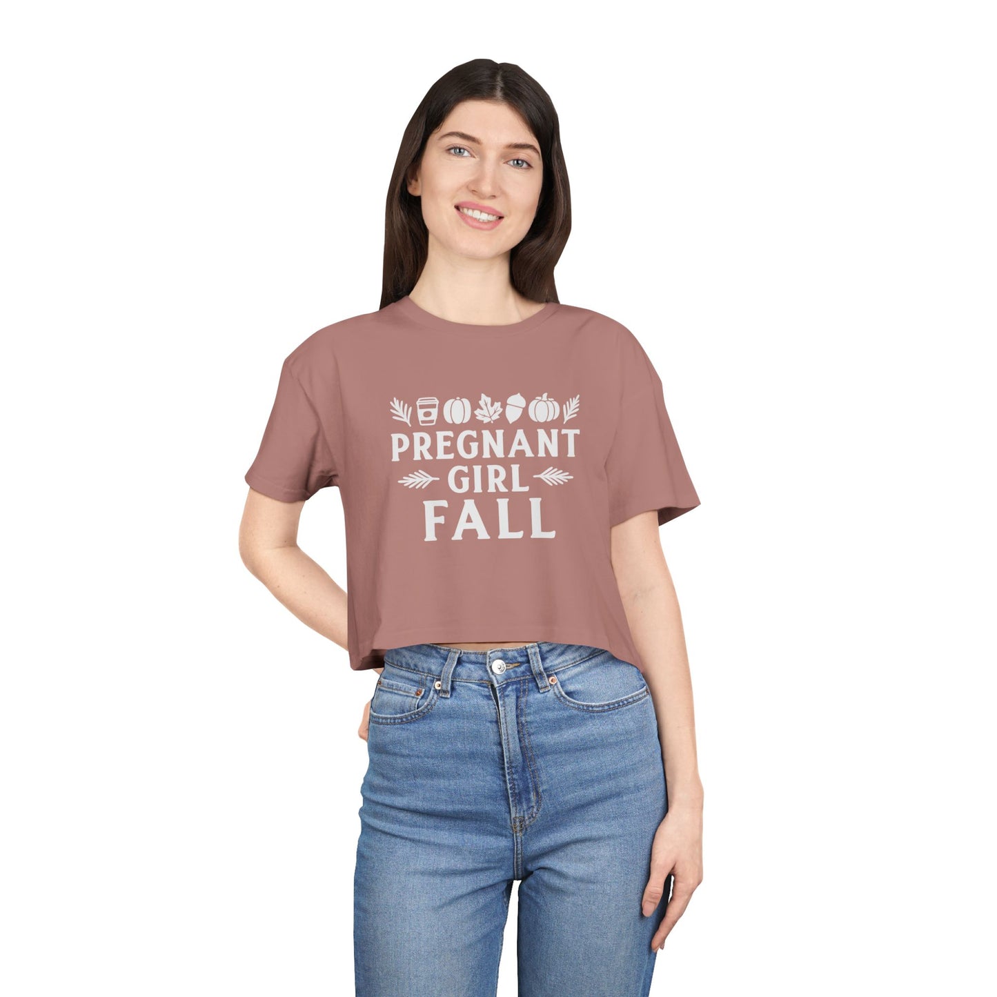 Fall Girl | Women's Crop Tee