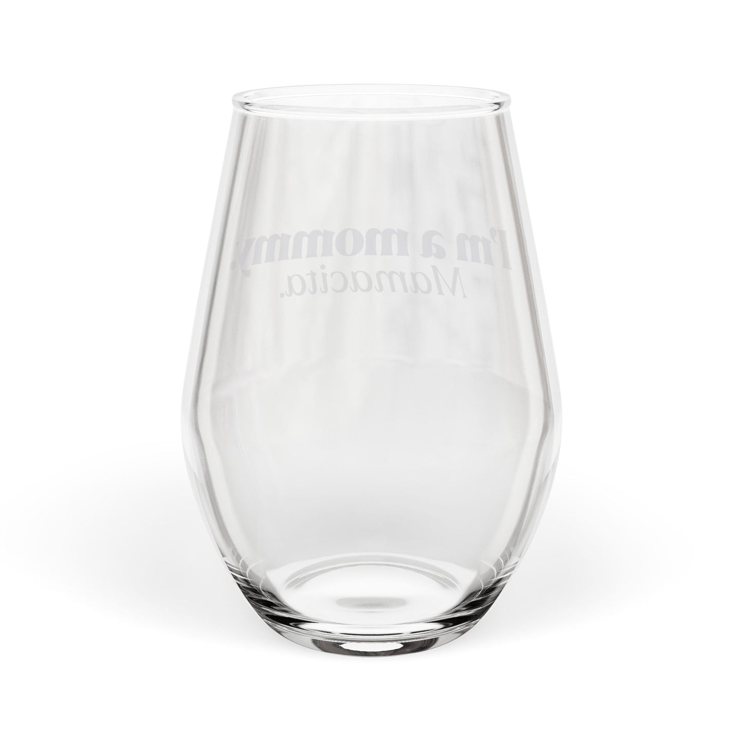 I'm a Mommy | Stemless Wine Glass