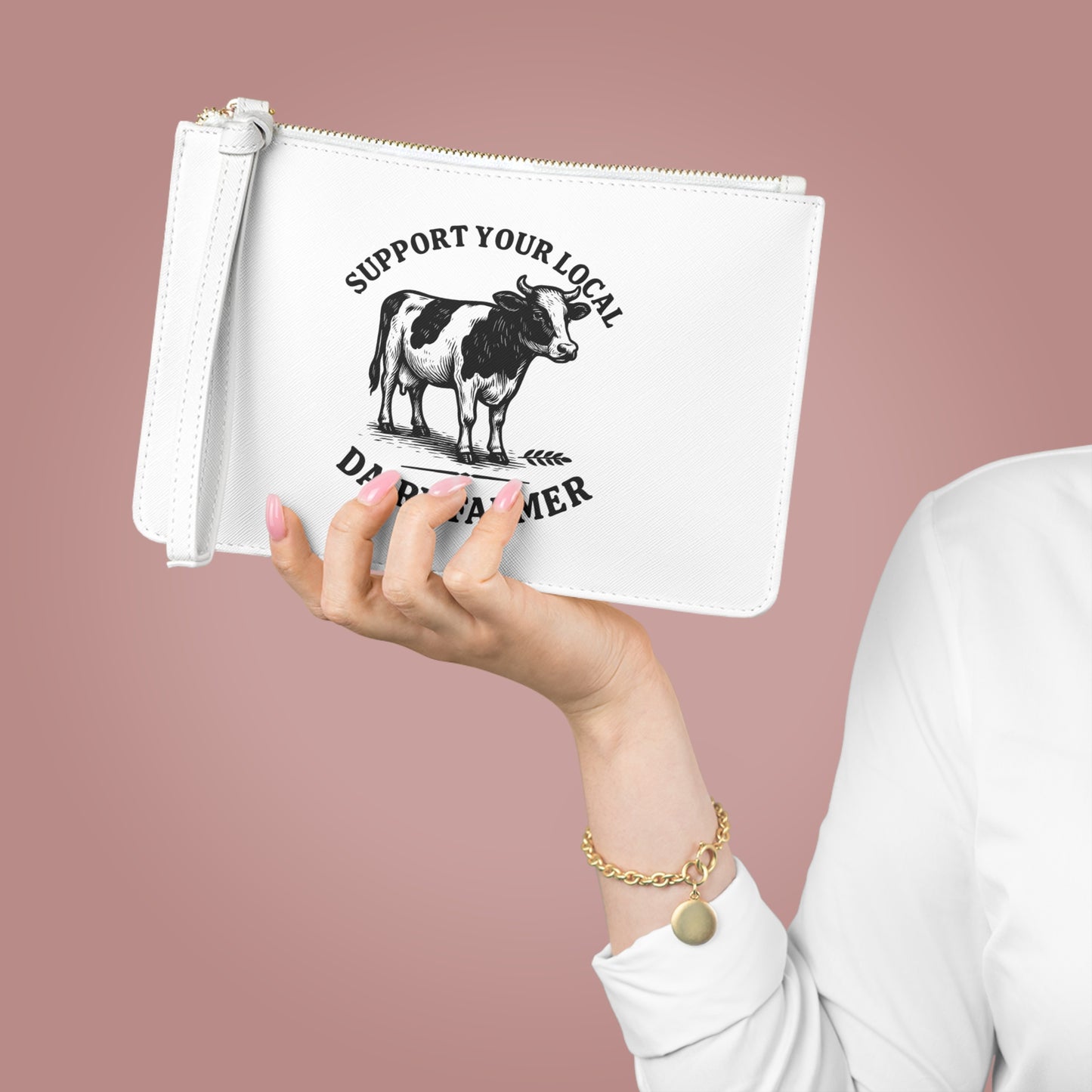 Local Dairy Farmer | Clutch Bag