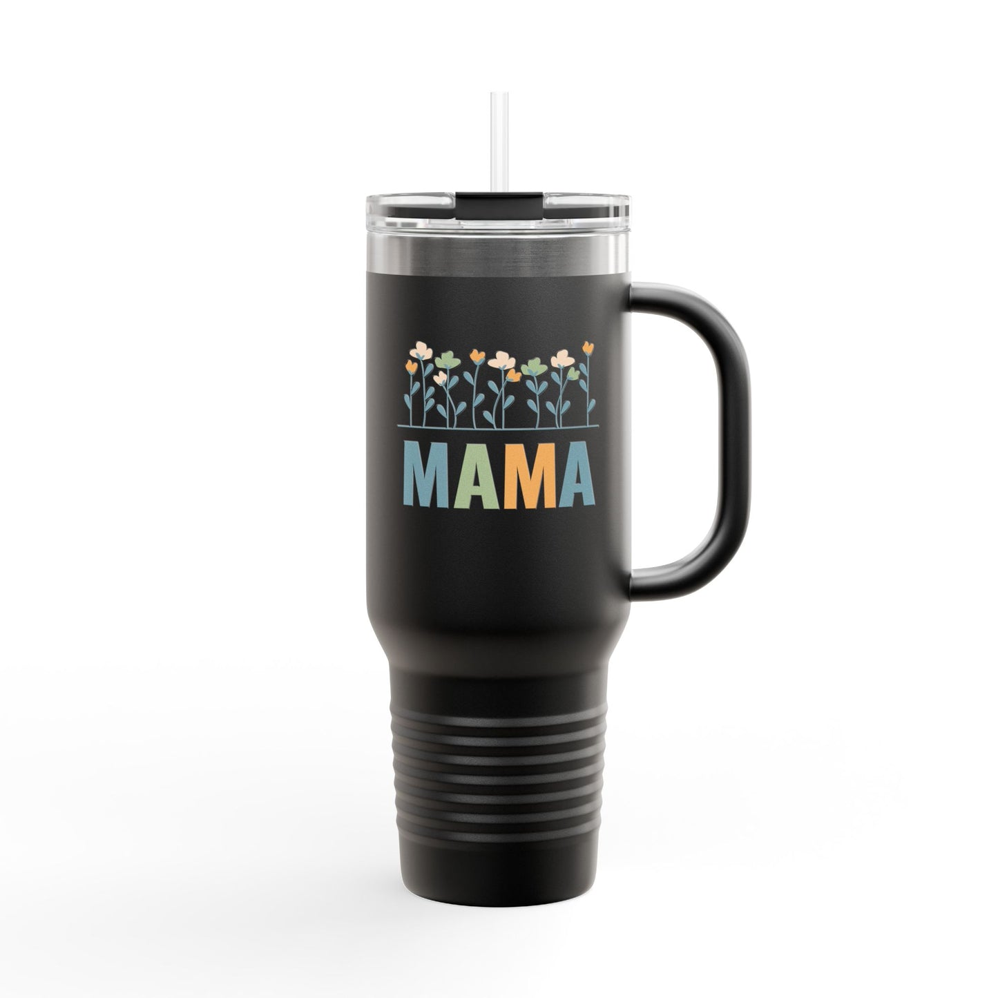 MAMA Floral | Insulated Travel Mug, 40oz