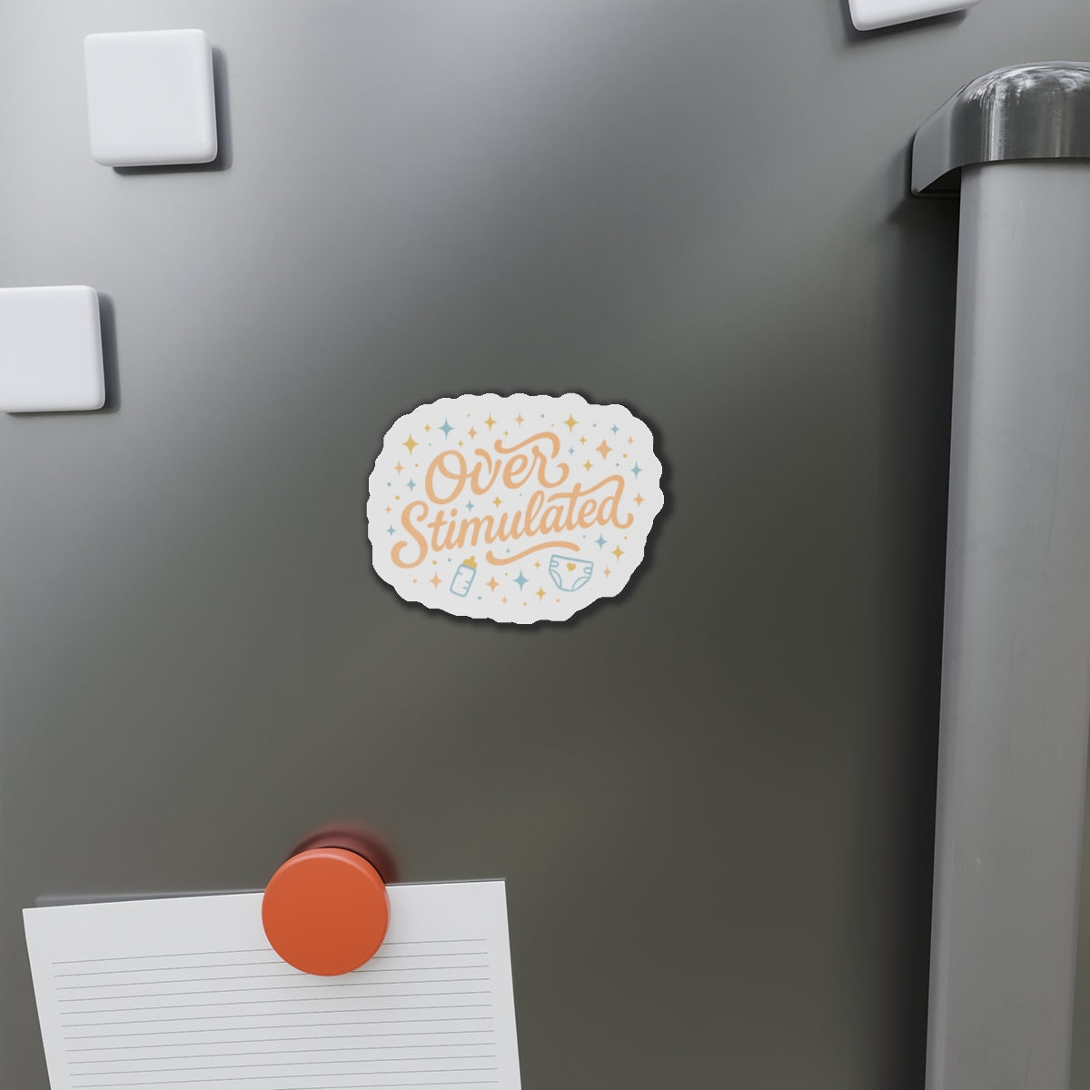 Overstimulated | Die-Cut Magnets