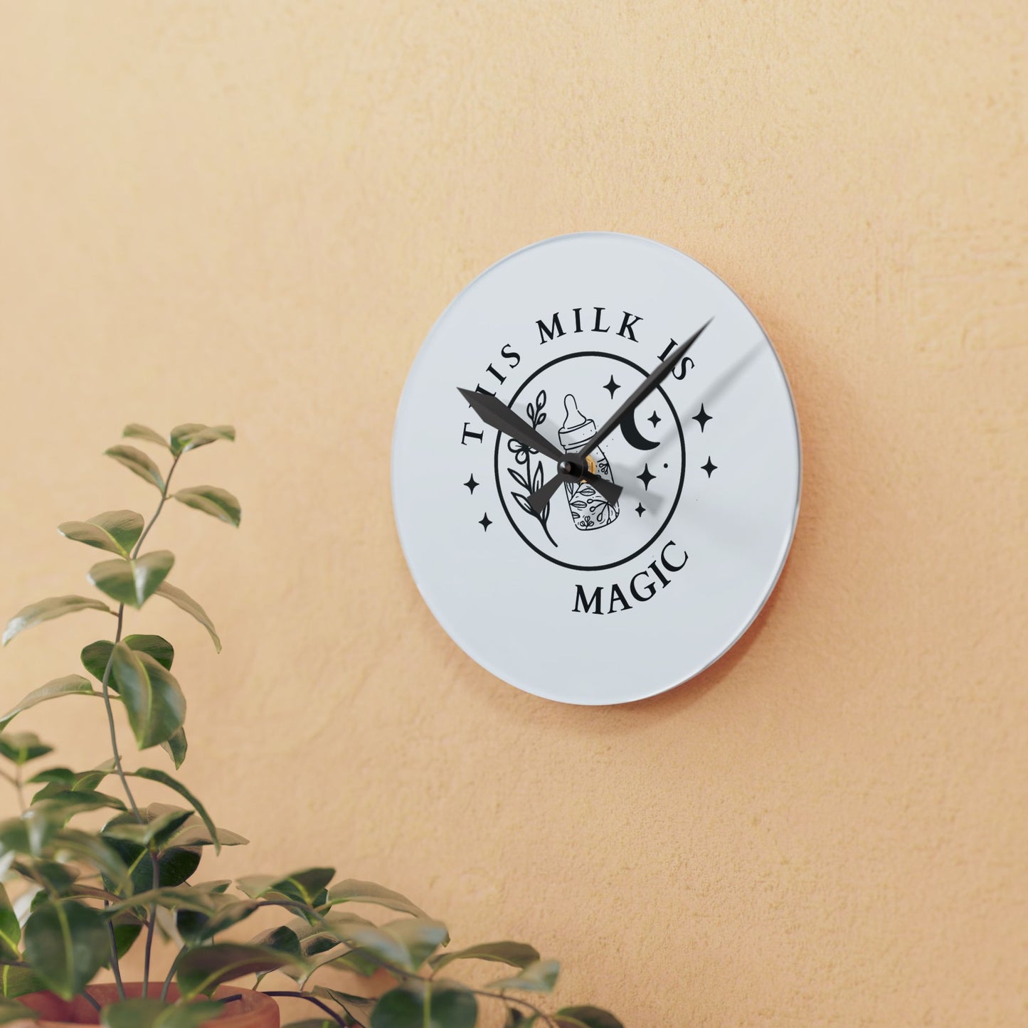 Magic Milk | Acrylic Wall Clock