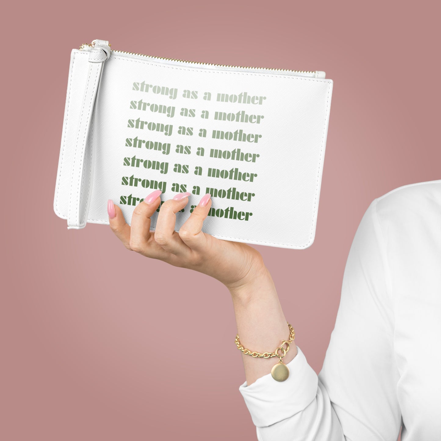 Strong as a Mother | Clutch Bag