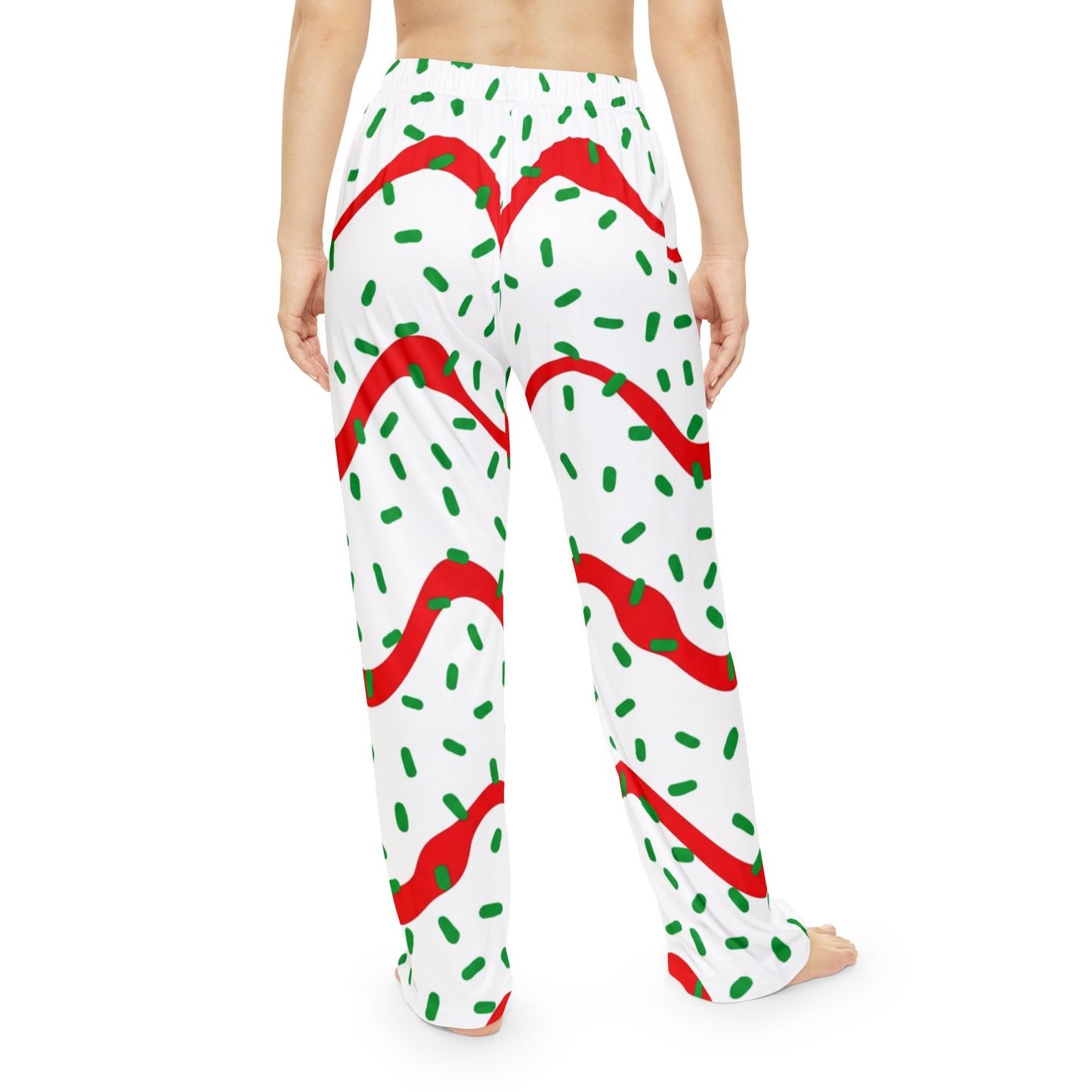 Christmas Tree Cake | Women's Pajama Pants (AOP)