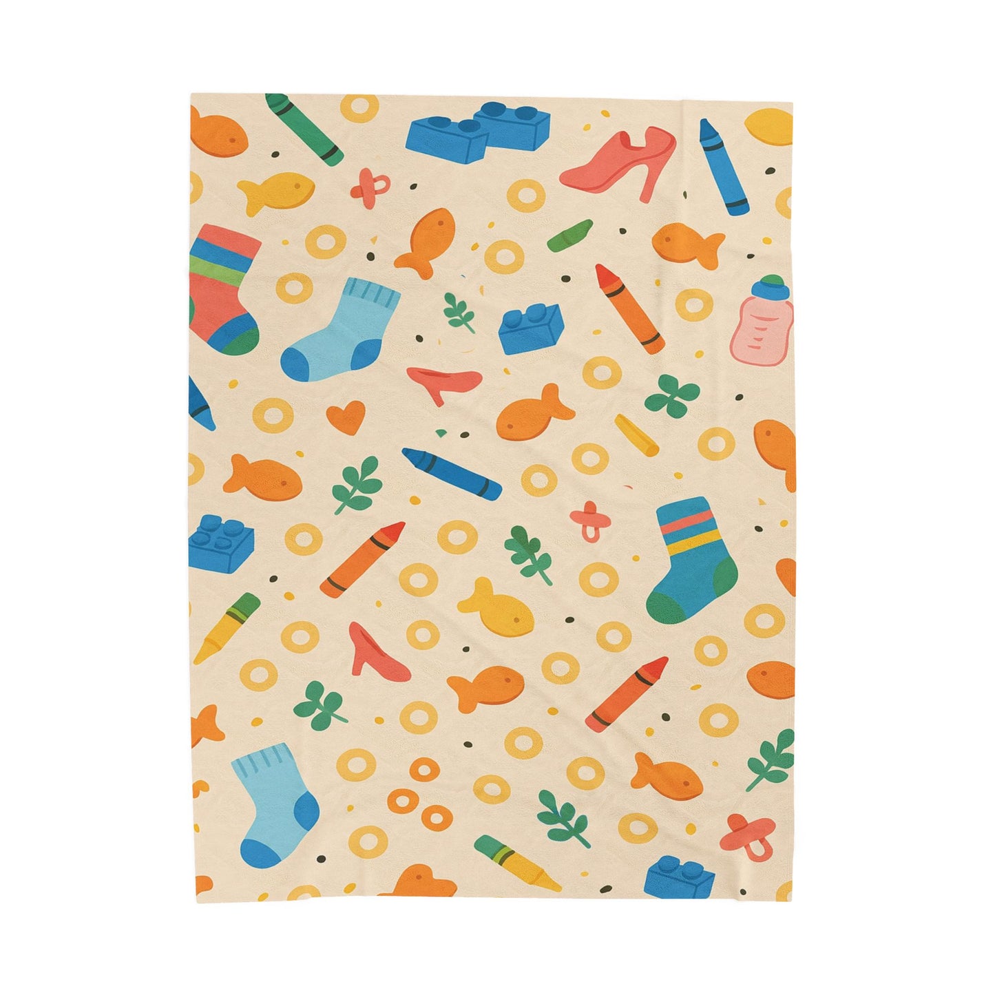 Couch Crumbs | Velveteen Plush Blanket