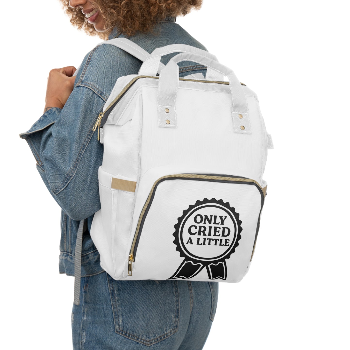 Only Cried a Little | Multifunctional Diaper Backpack
