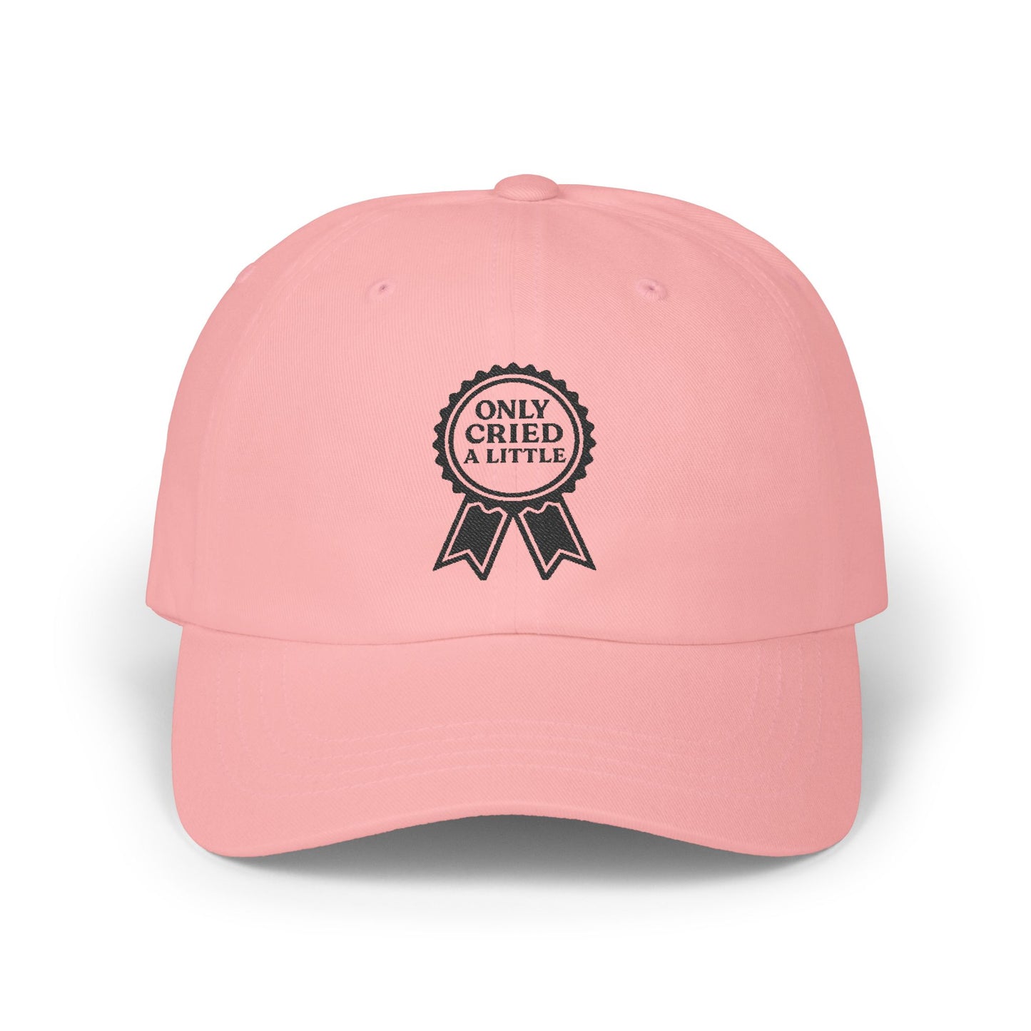 Only Cried a Little | Embroidered Hat
