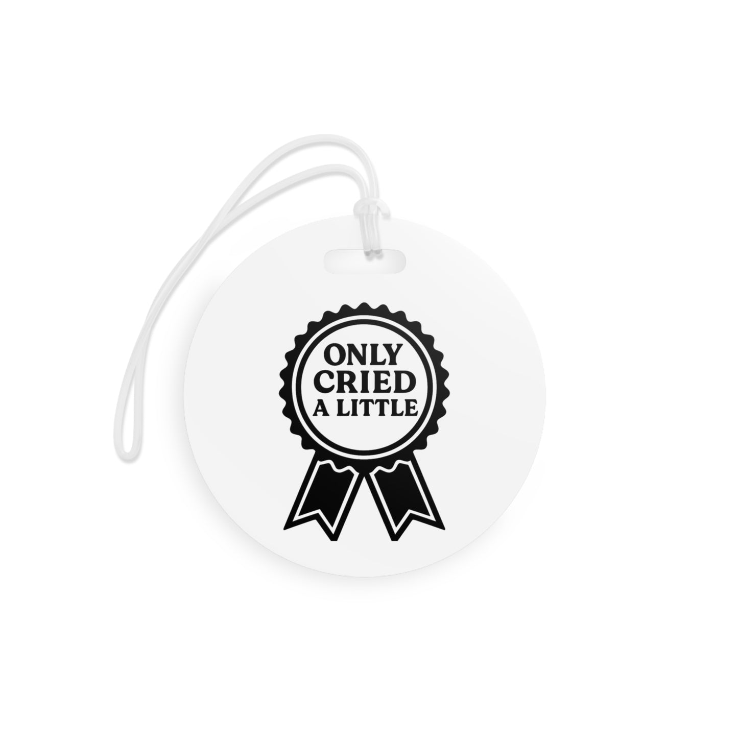 Only Cried a Little | Luggage Tags